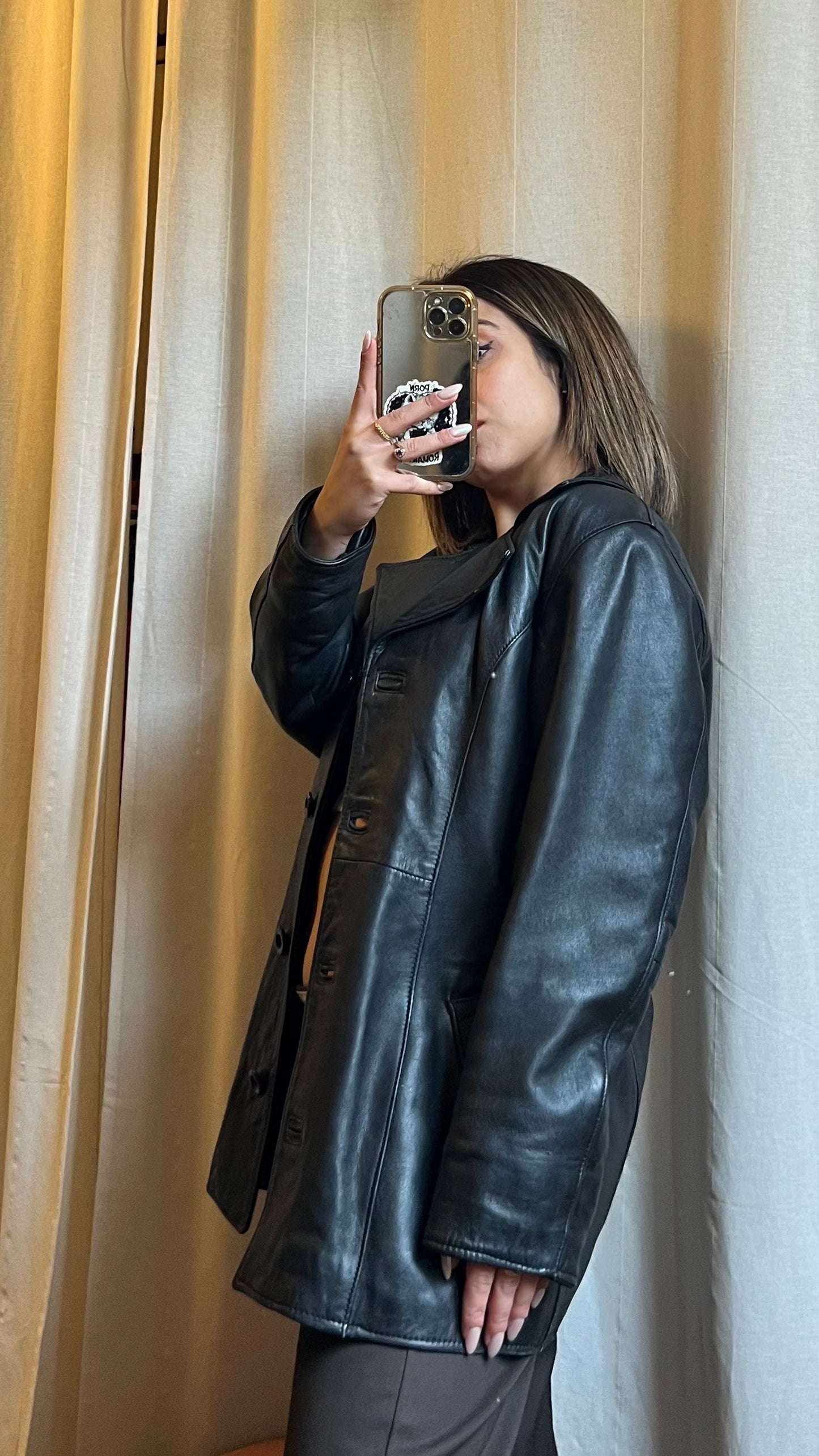 Giacca in pelle