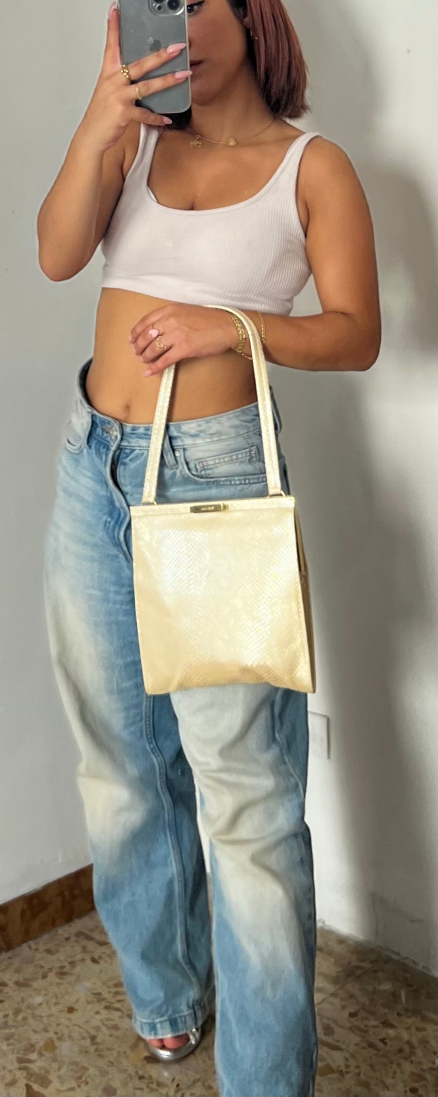 Borsa Escada in pitone