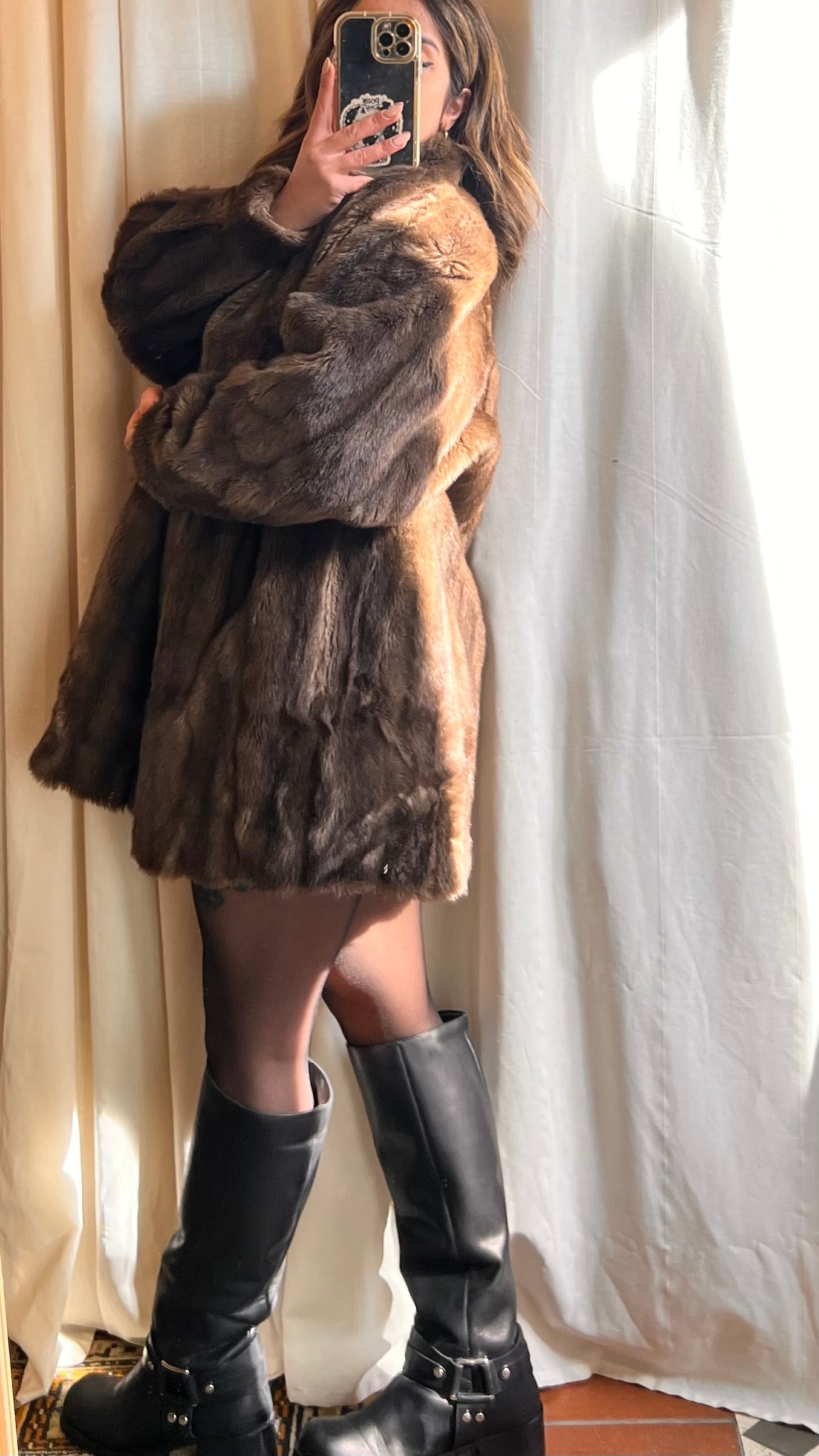 Eco pelliccia vintage