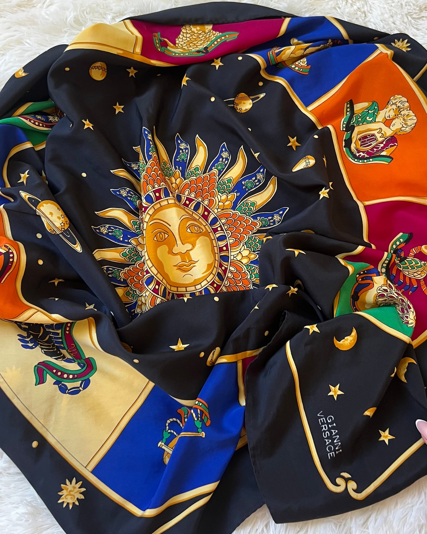 Maxi foulard Gianni Versace