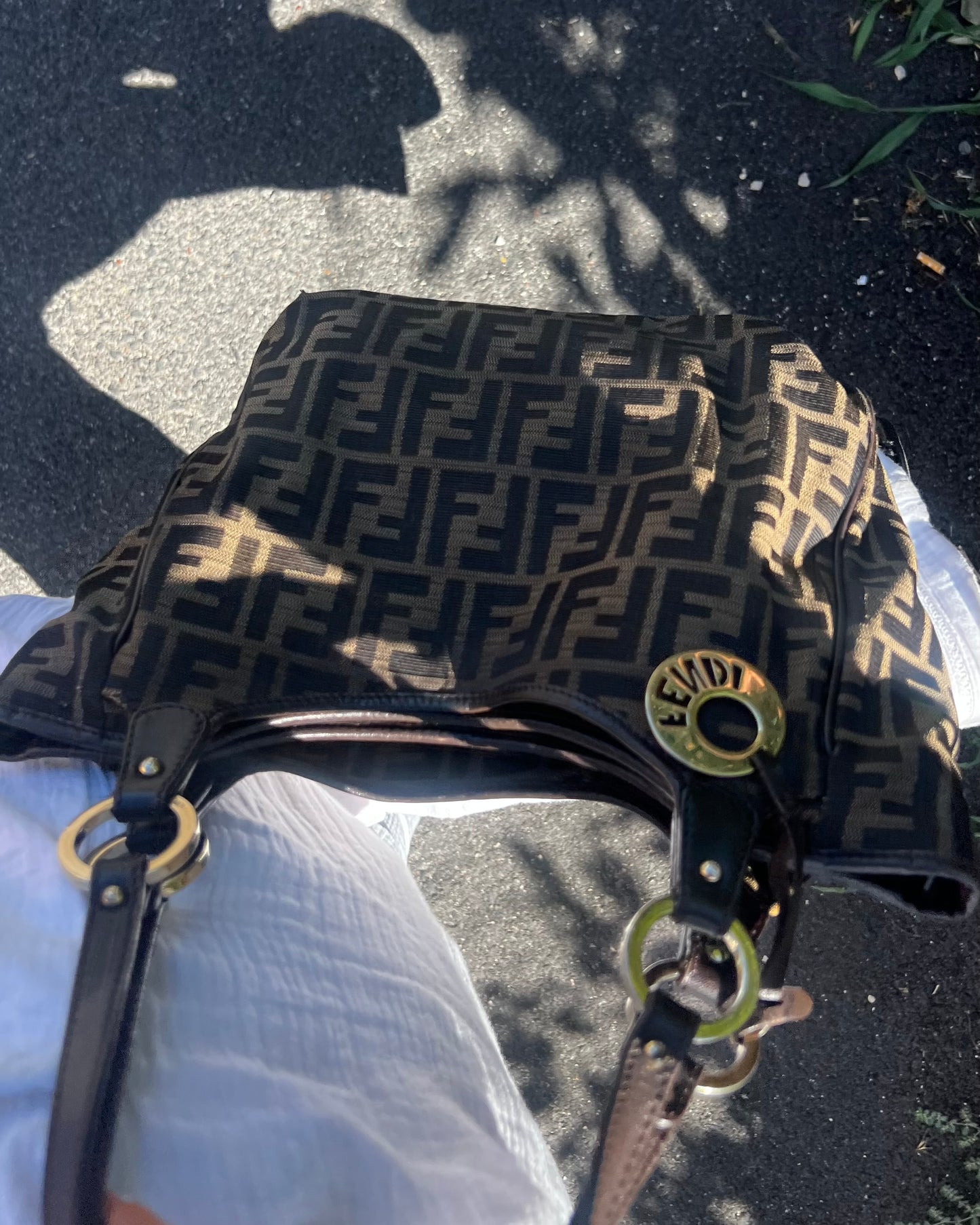 Borsa Fendi zucca