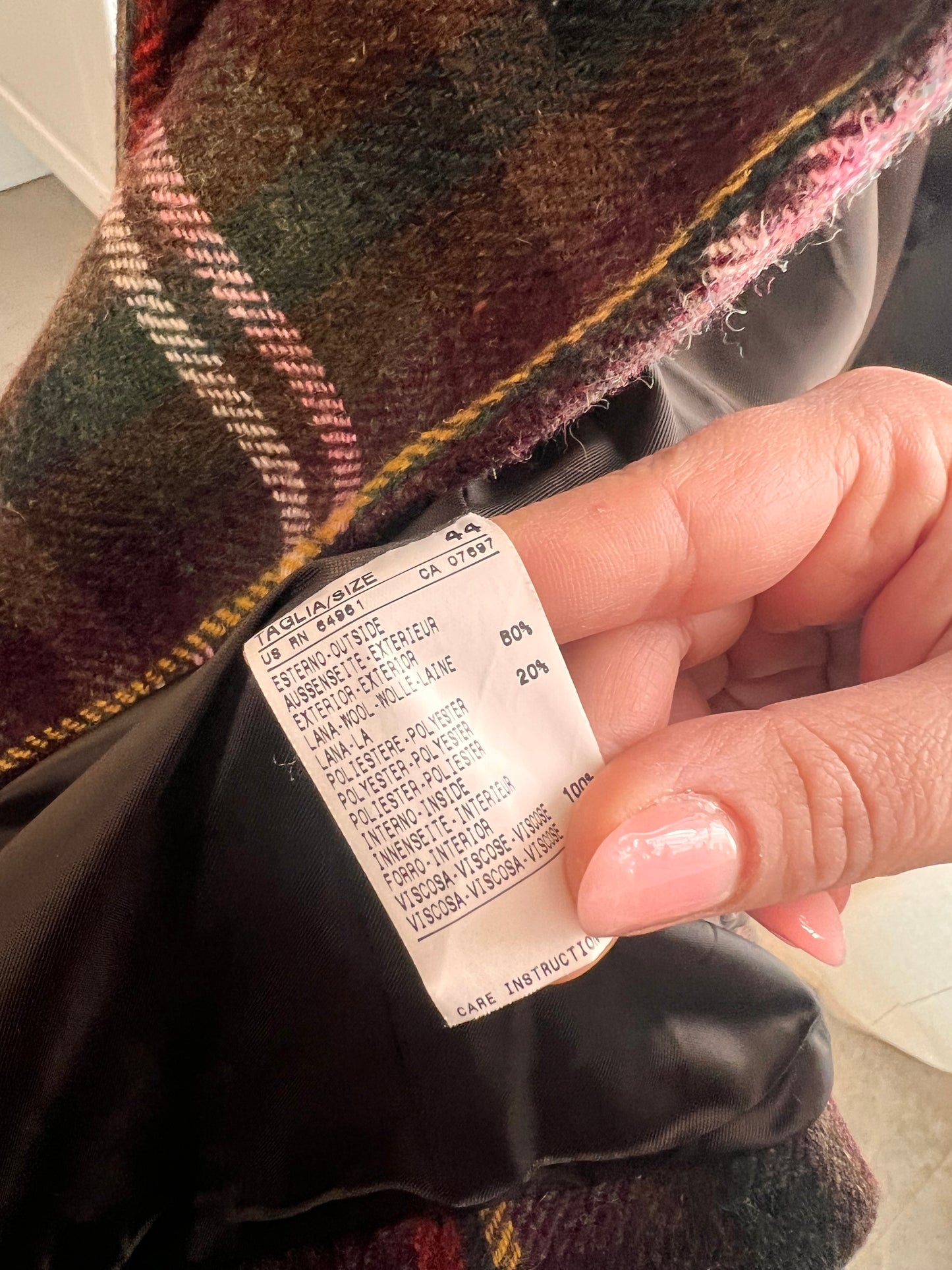 Giacca Benetton vintage