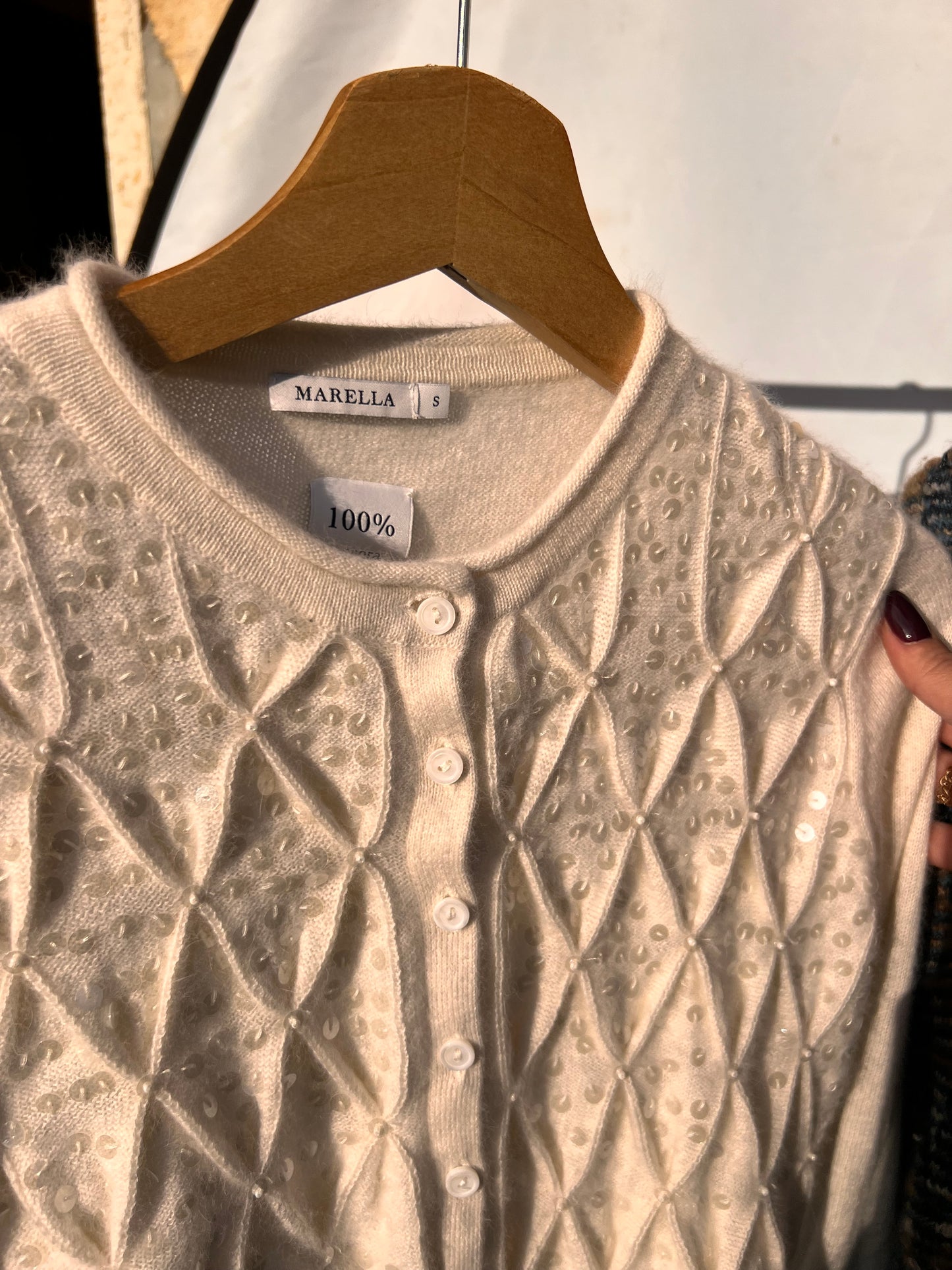 Cardigan Marella in angora