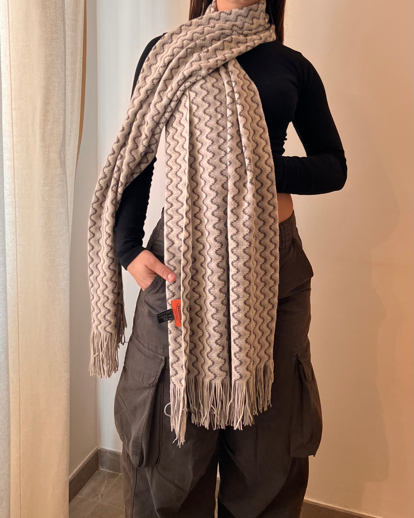Maxi sciarpa Missoni vintage