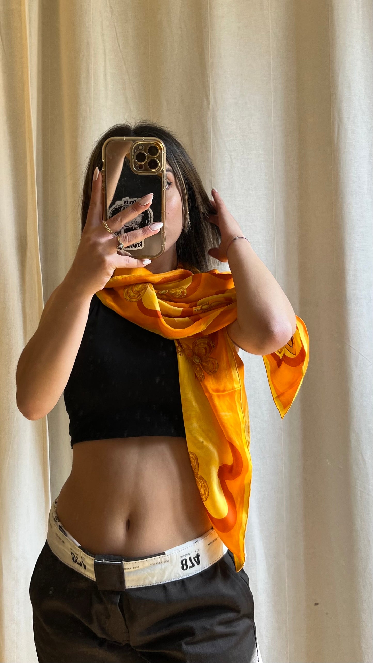 Foulard Yves Saint Laurent vintage