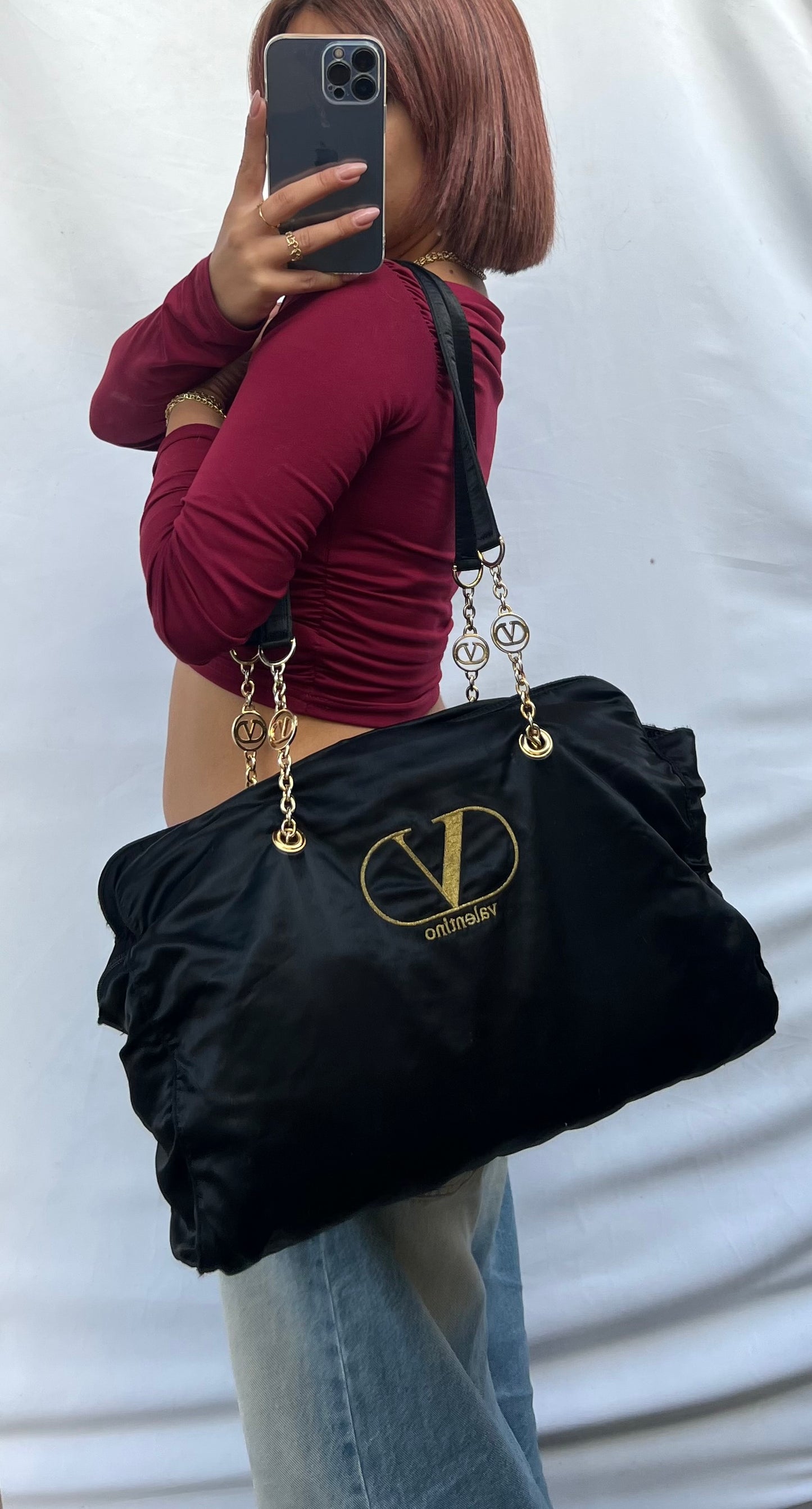 Maxi borsa Valentino vintage