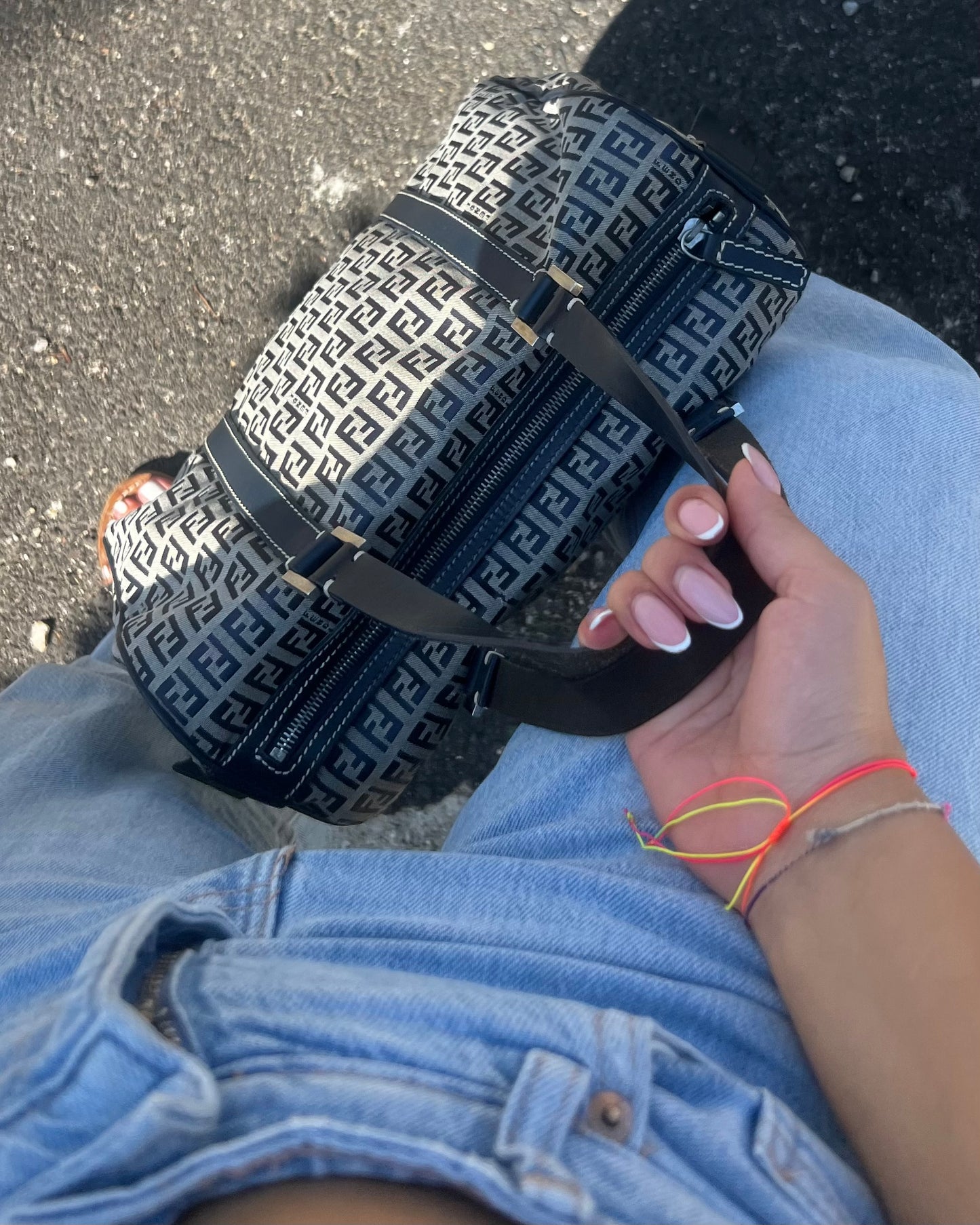 Bauletto Fendi zucchino
