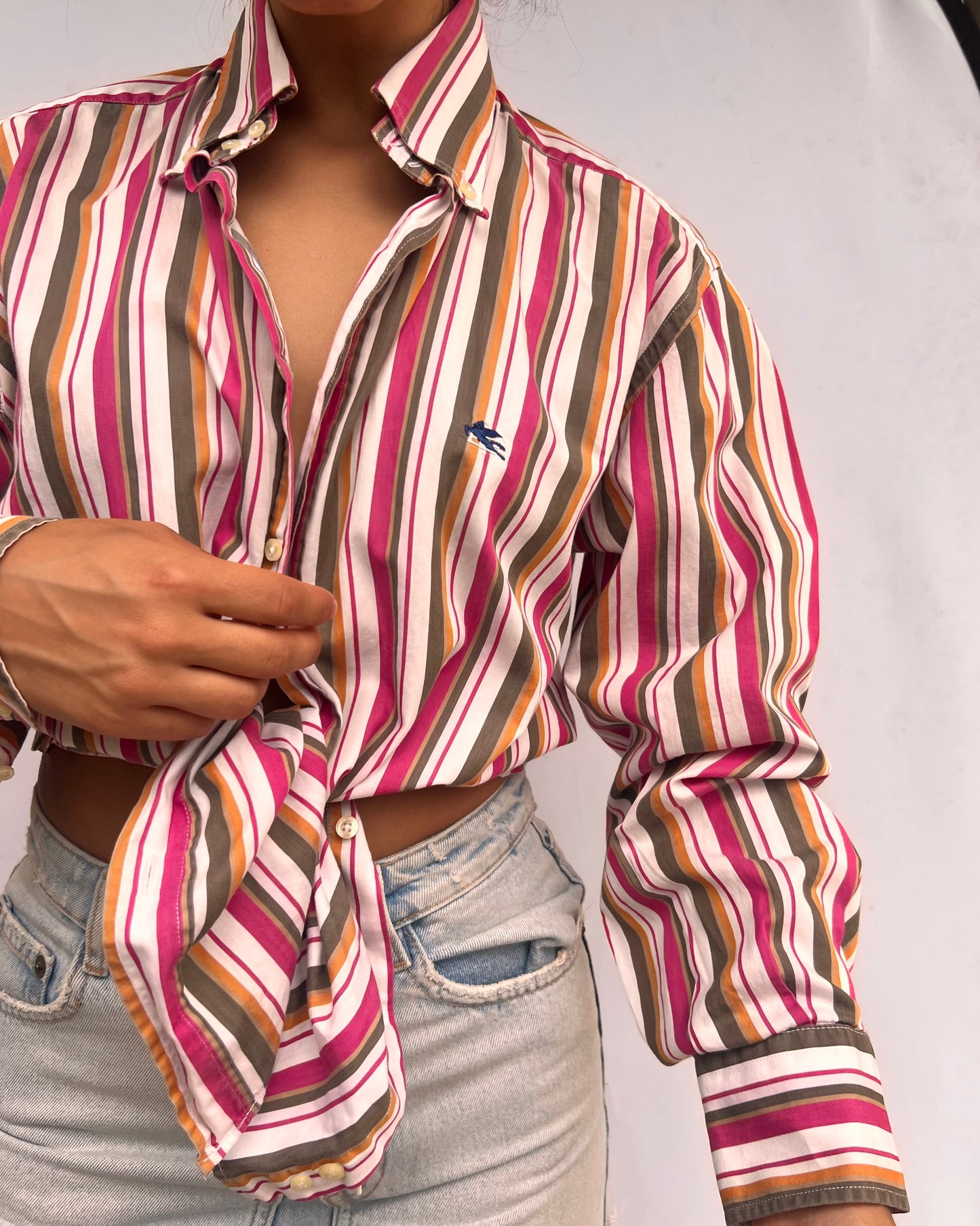 Maxi camicia etro