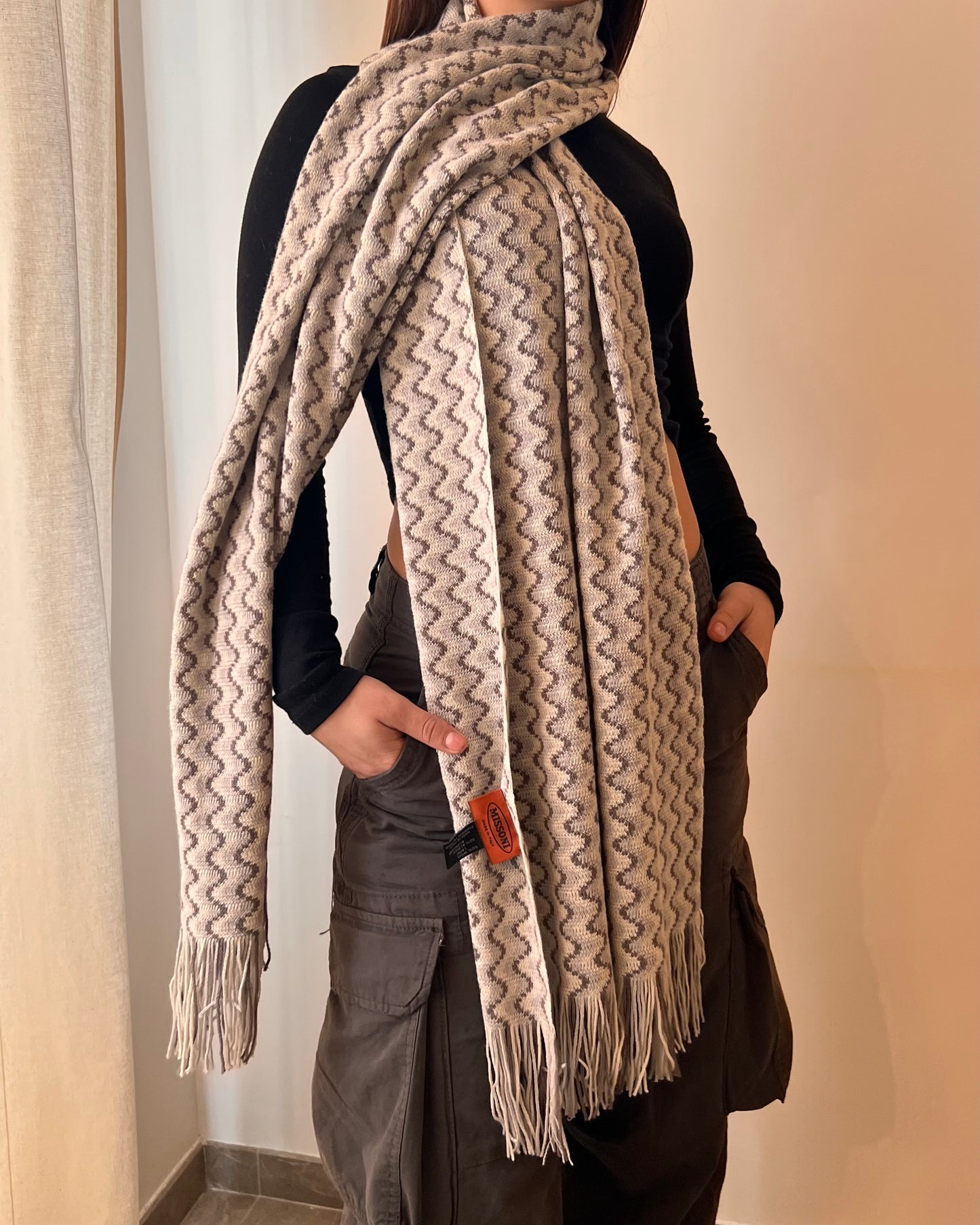 Maxi sciarpa Missoni vintage