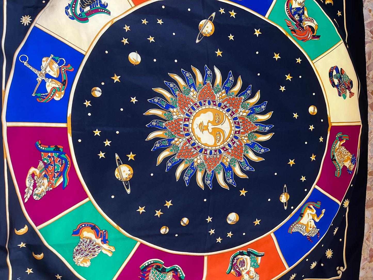 Maxi foulard Gianni Versace