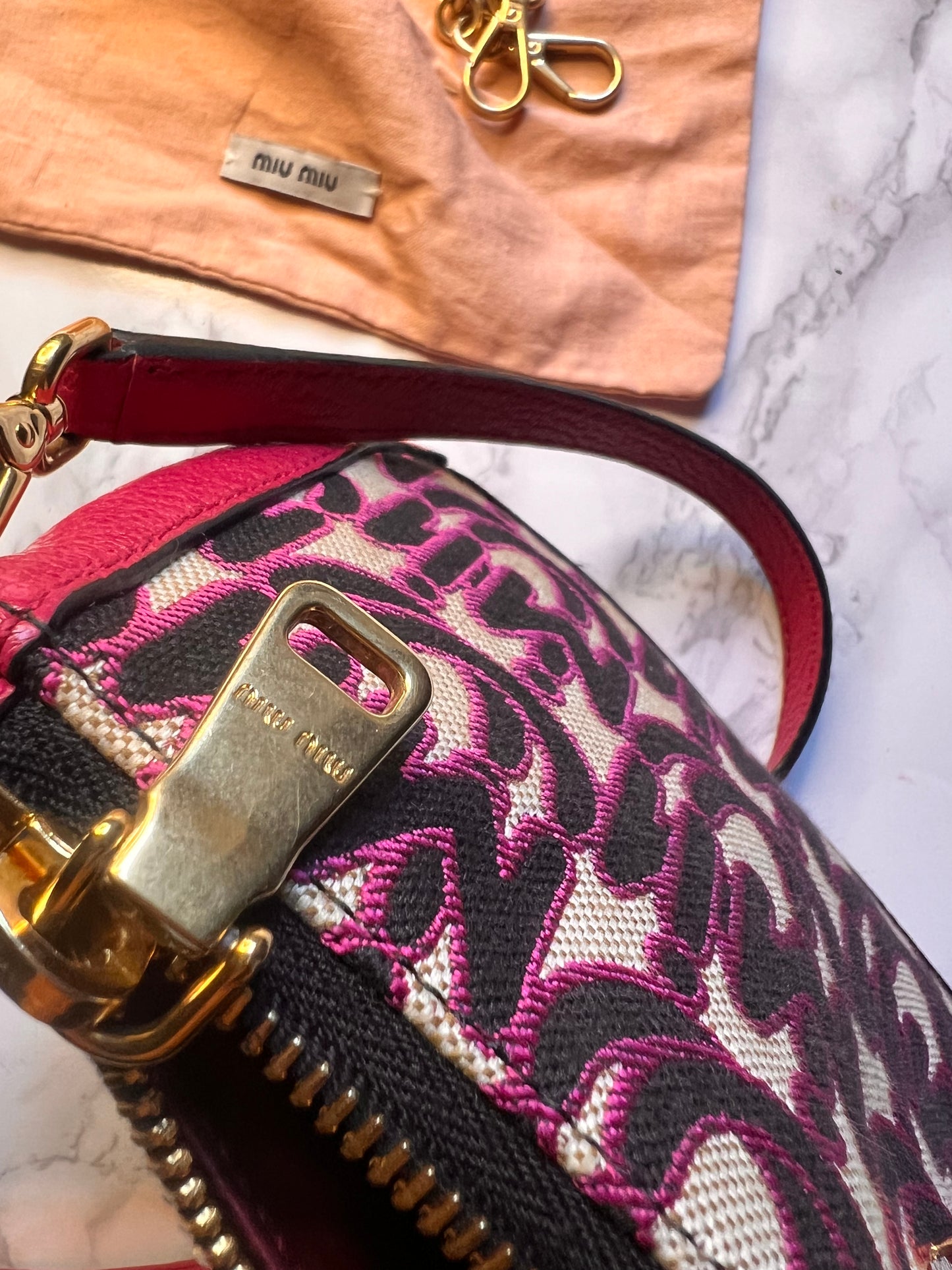 Borsa Miu Miu monogram