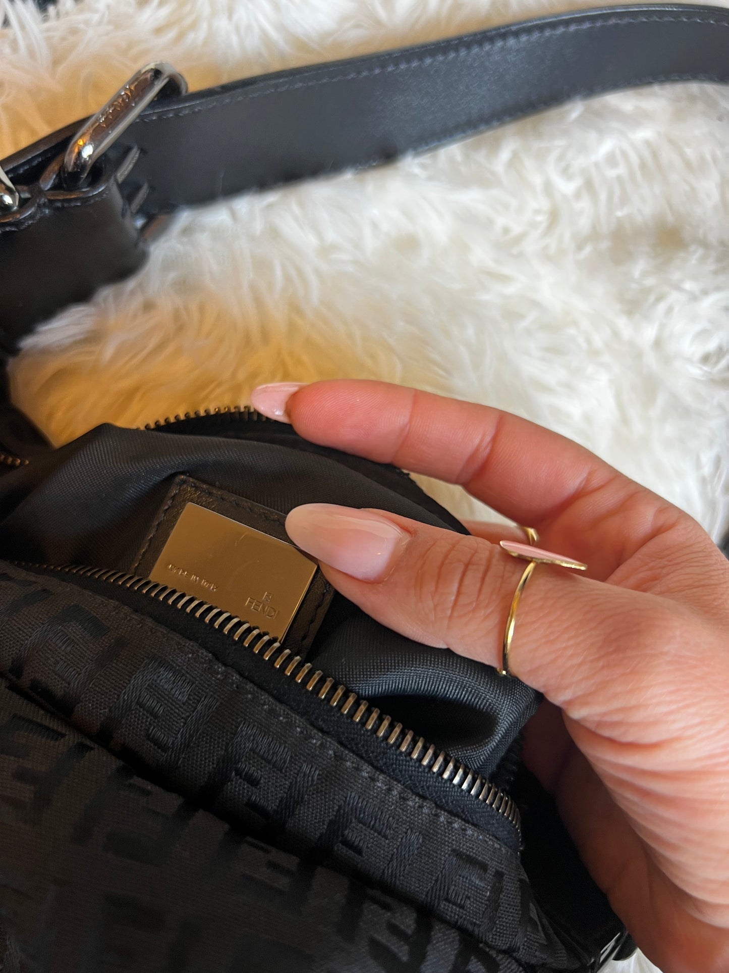 Fendi oyster bag