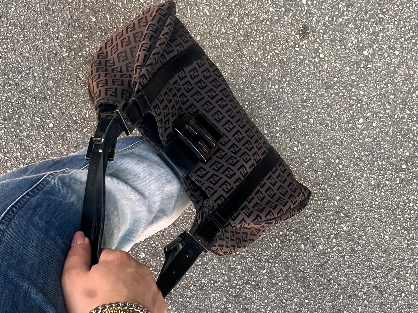 Borsa Fendi zucchino