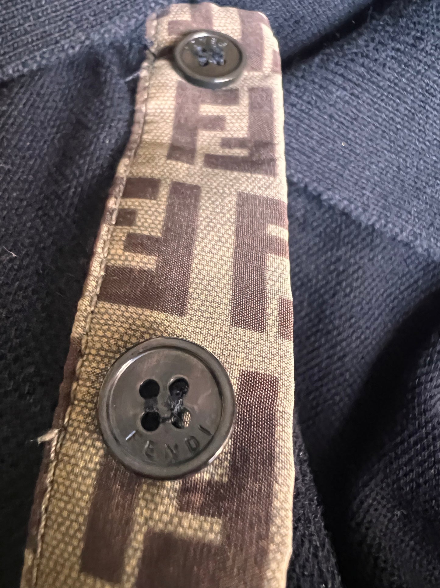 Polo Fendi monogram