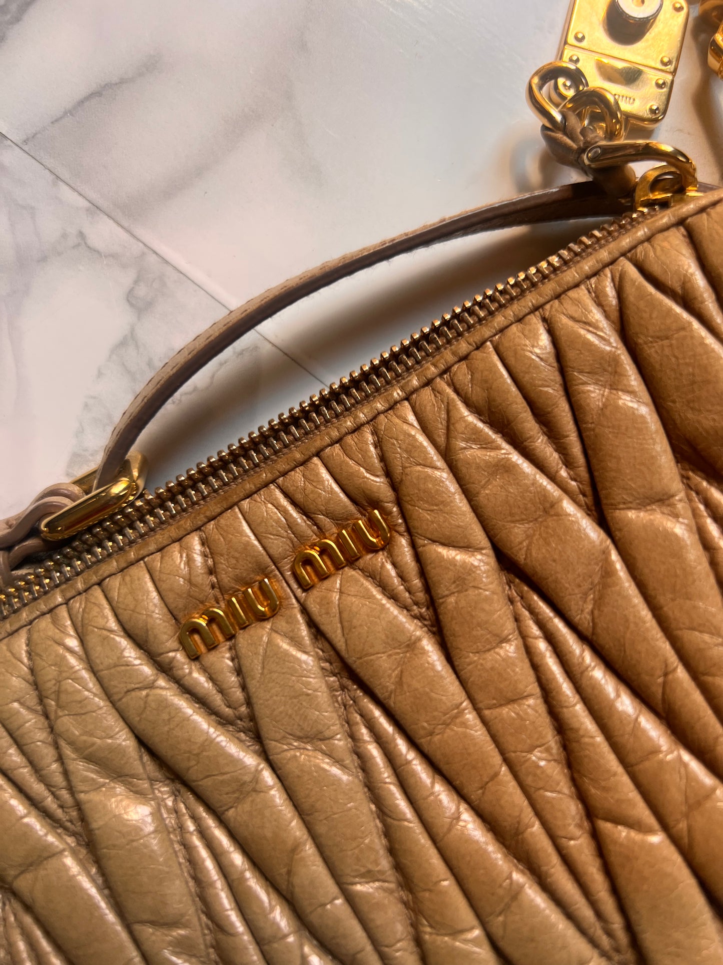 Borsa Miu Miu matelasse