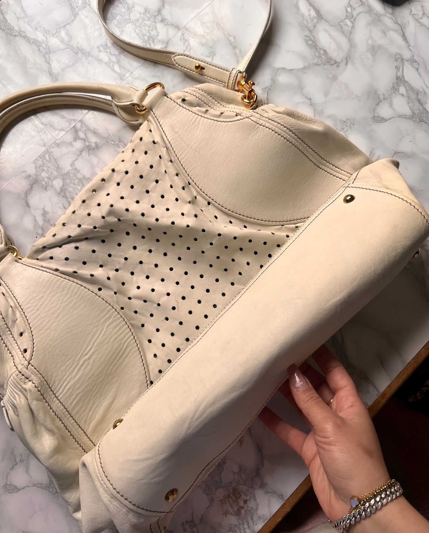 Maxi borsa Miu Miu