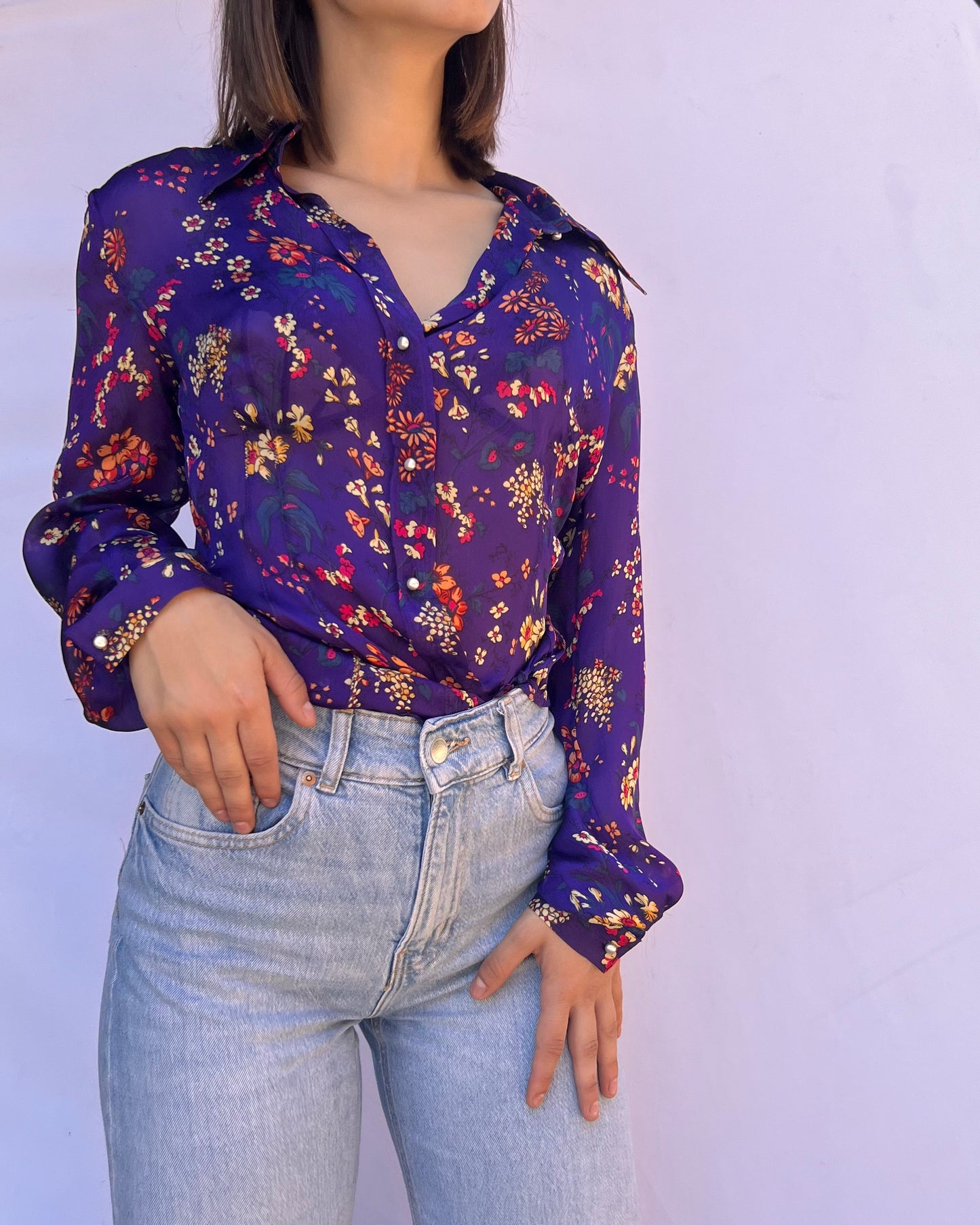 Camicia in seta Dolce e Gabbana vintage