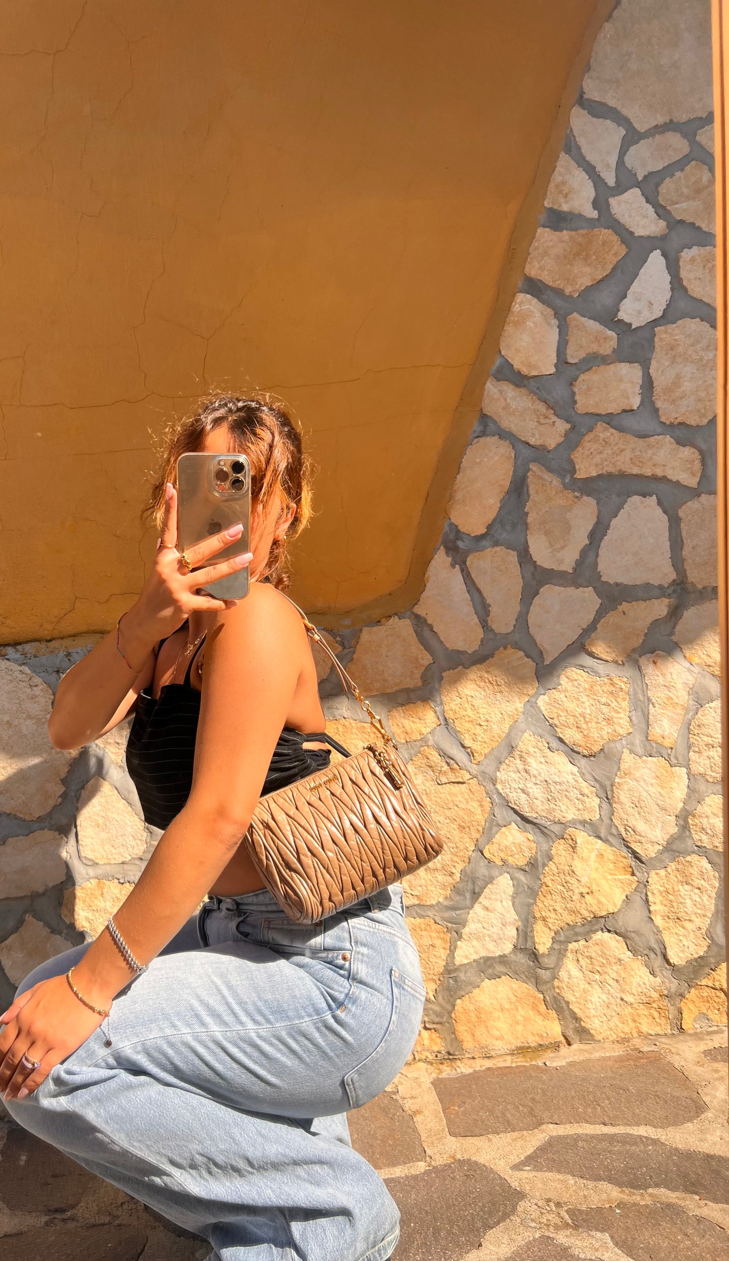 Borsa Miu Miu matelasse