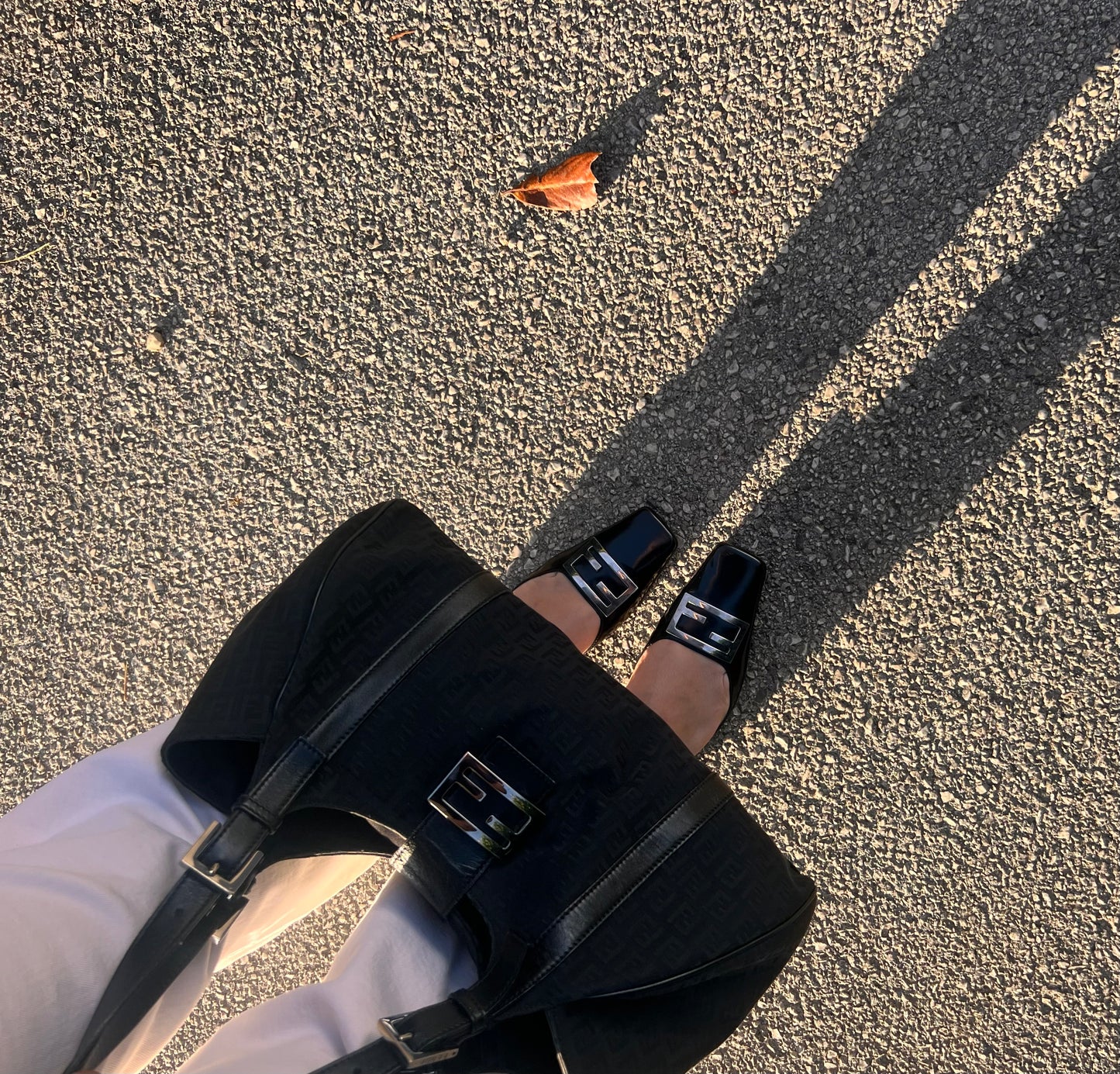 Borsa Fendi zucchino