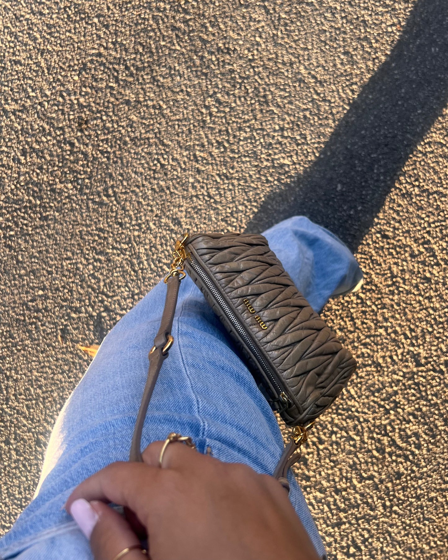 Borsa Miu Miu matelasse