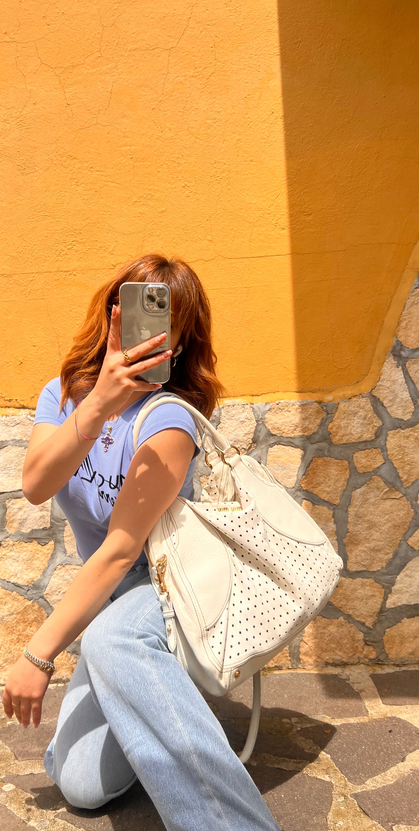 Maxi borsa Miu Miu