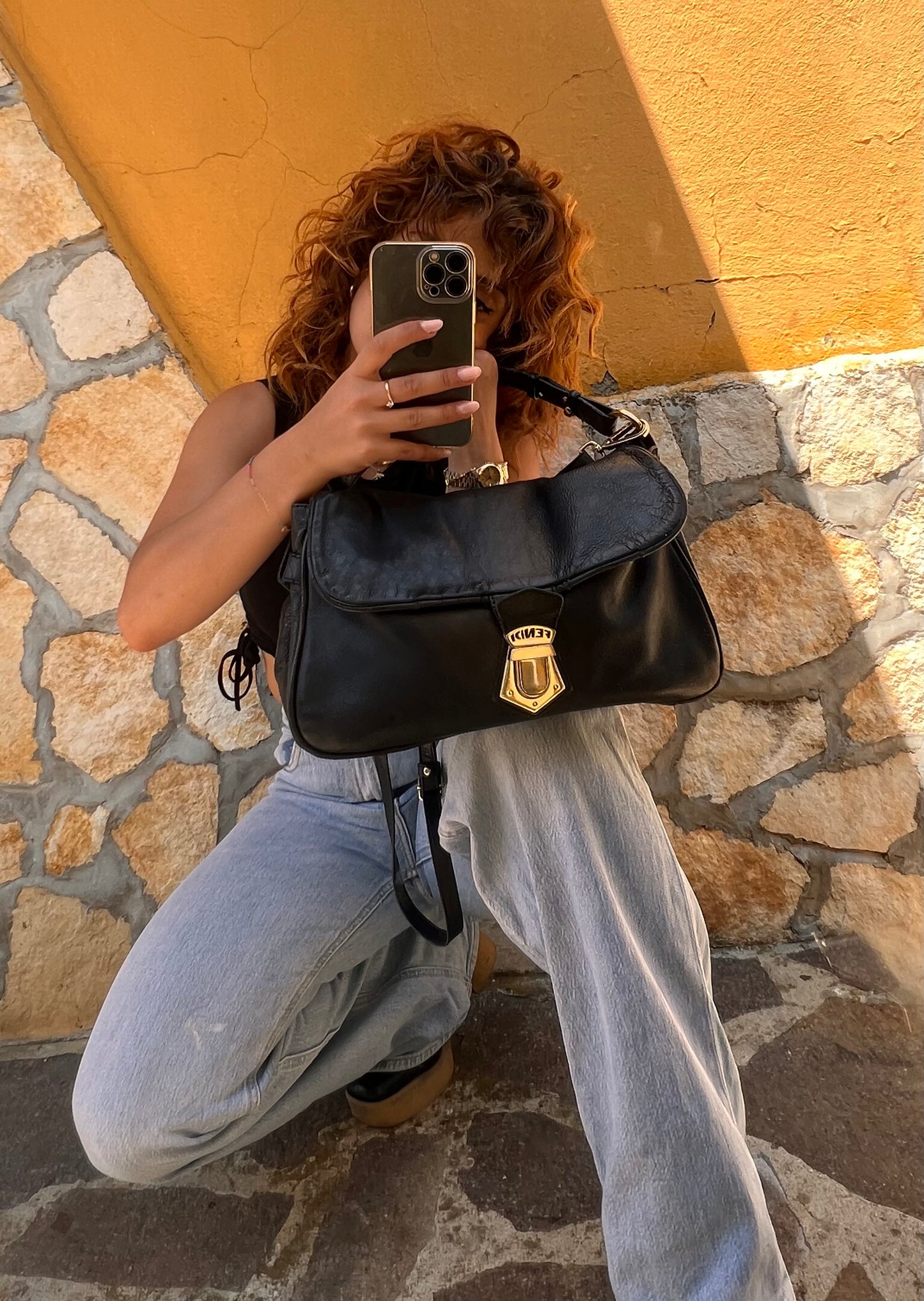 Borsa Fendi vintage postina
