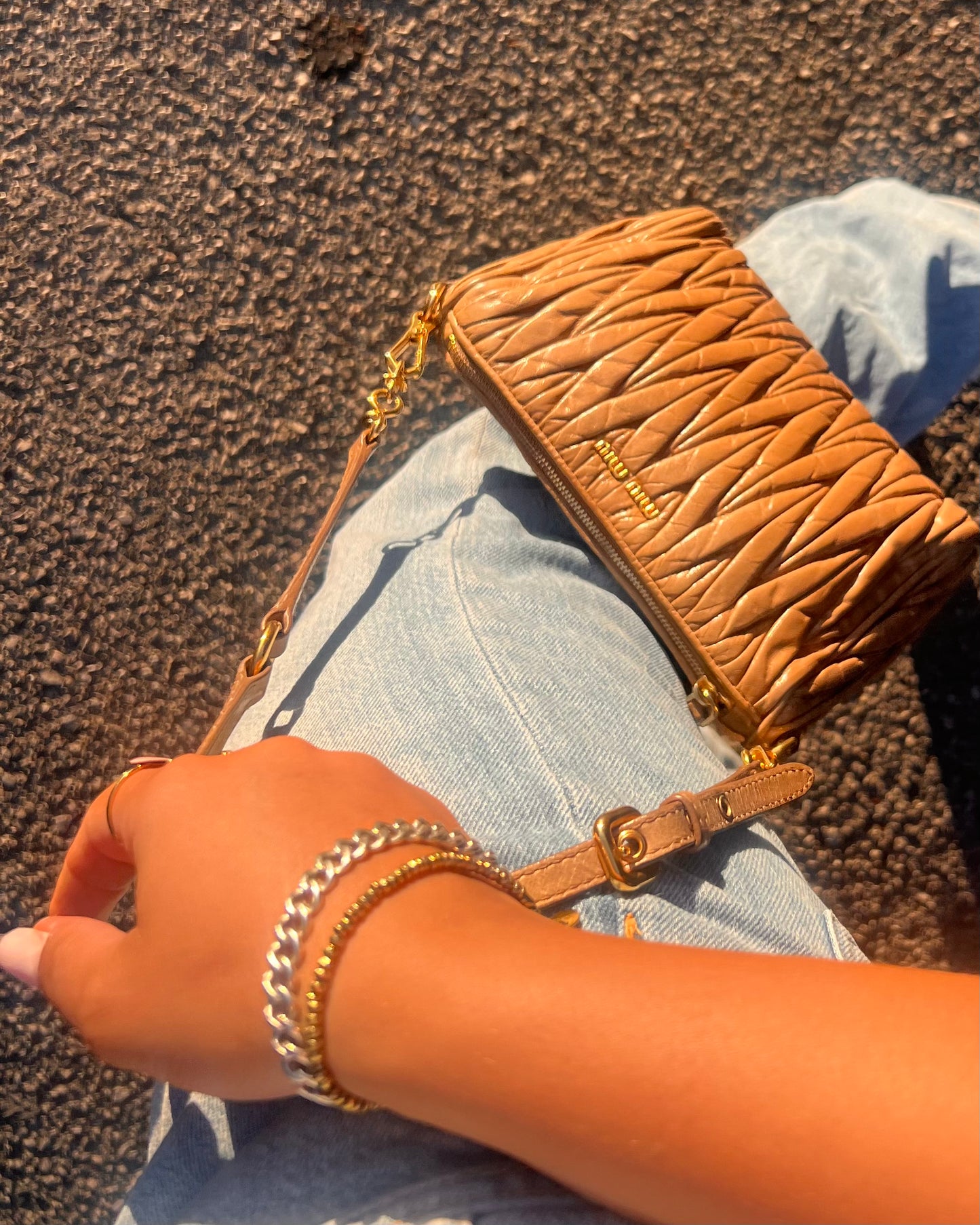Borsa Miu Miu matelasse