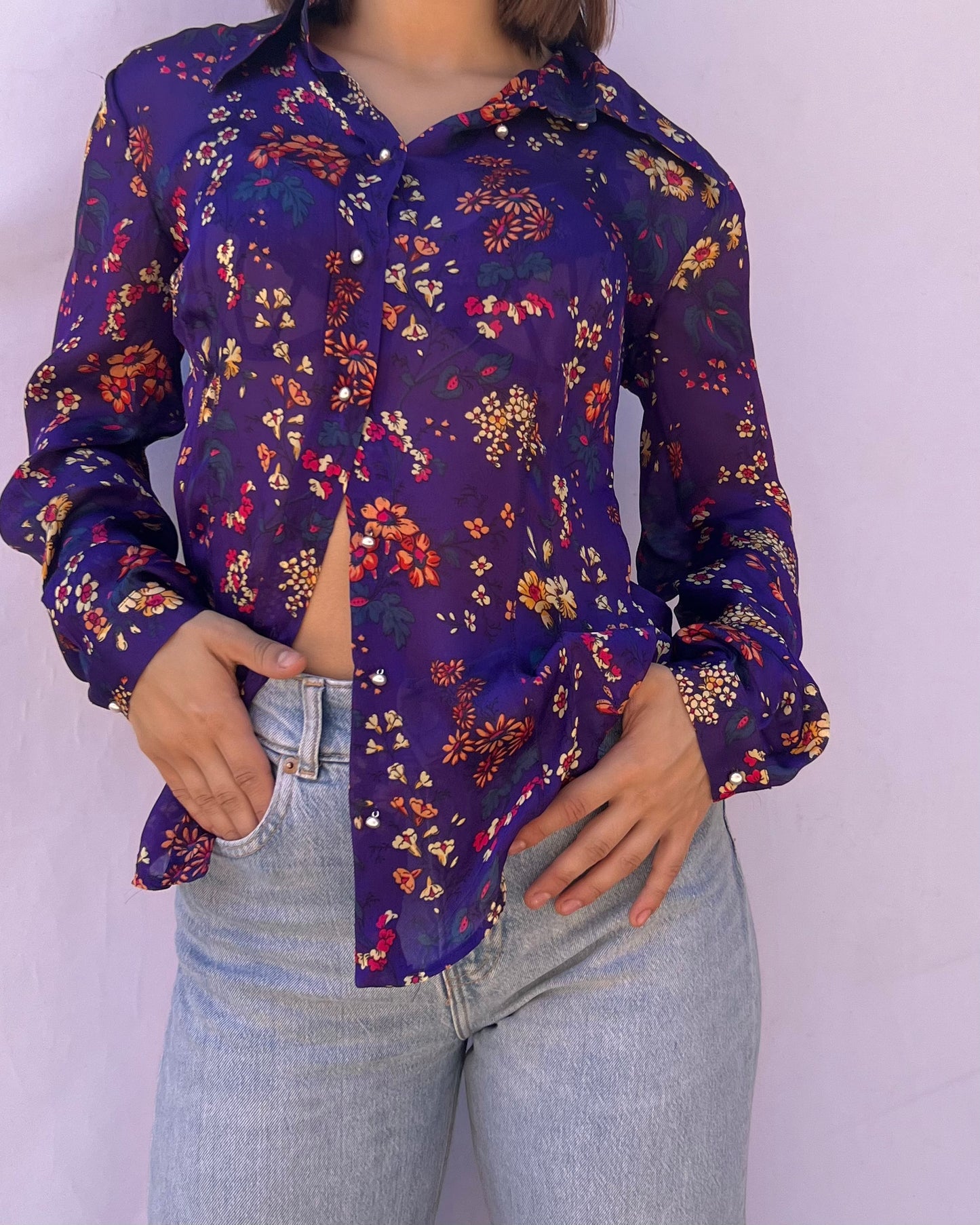 Camicia in seta Dolce e Gabbana vintage