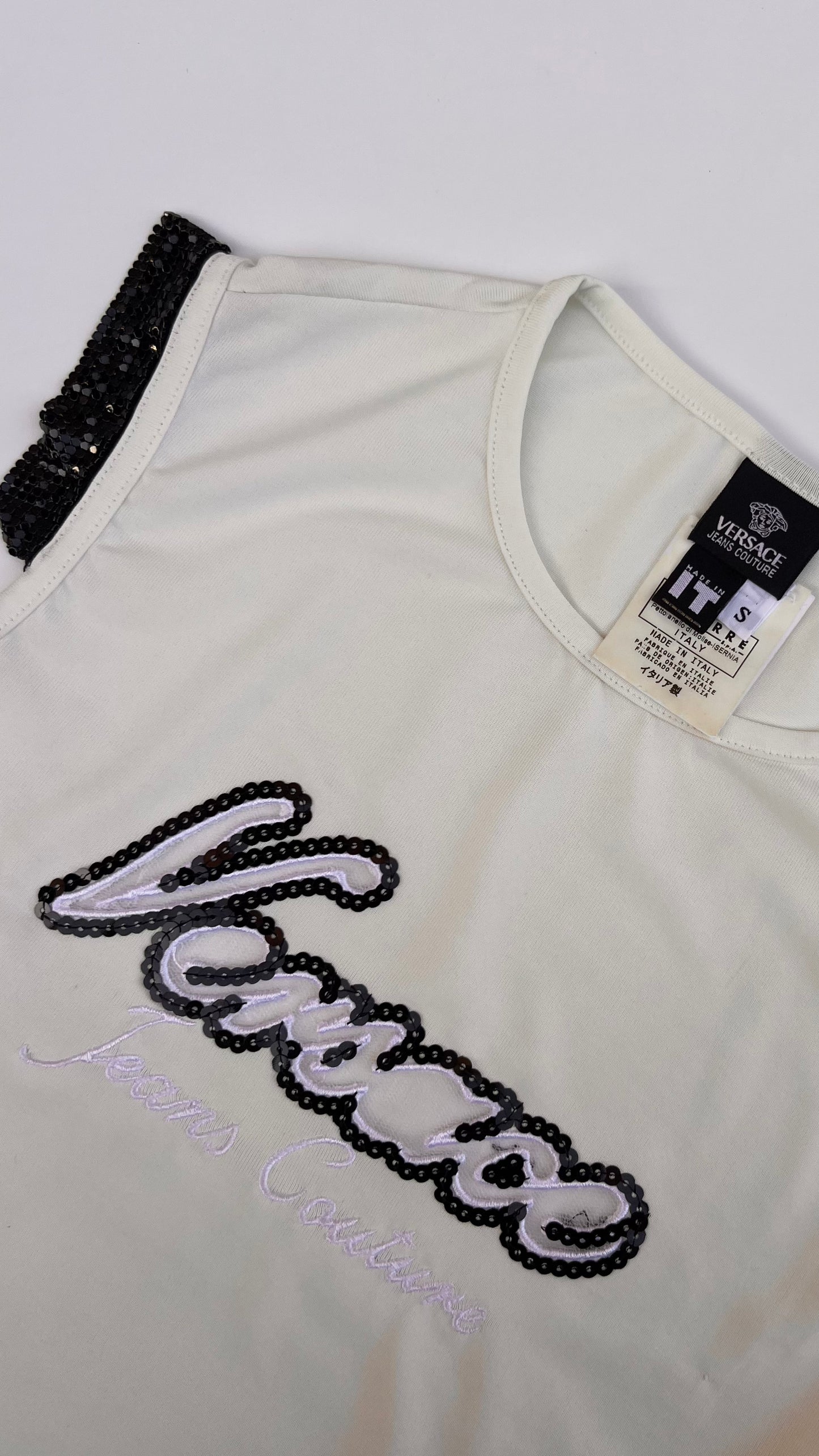 T shirt Versace logo