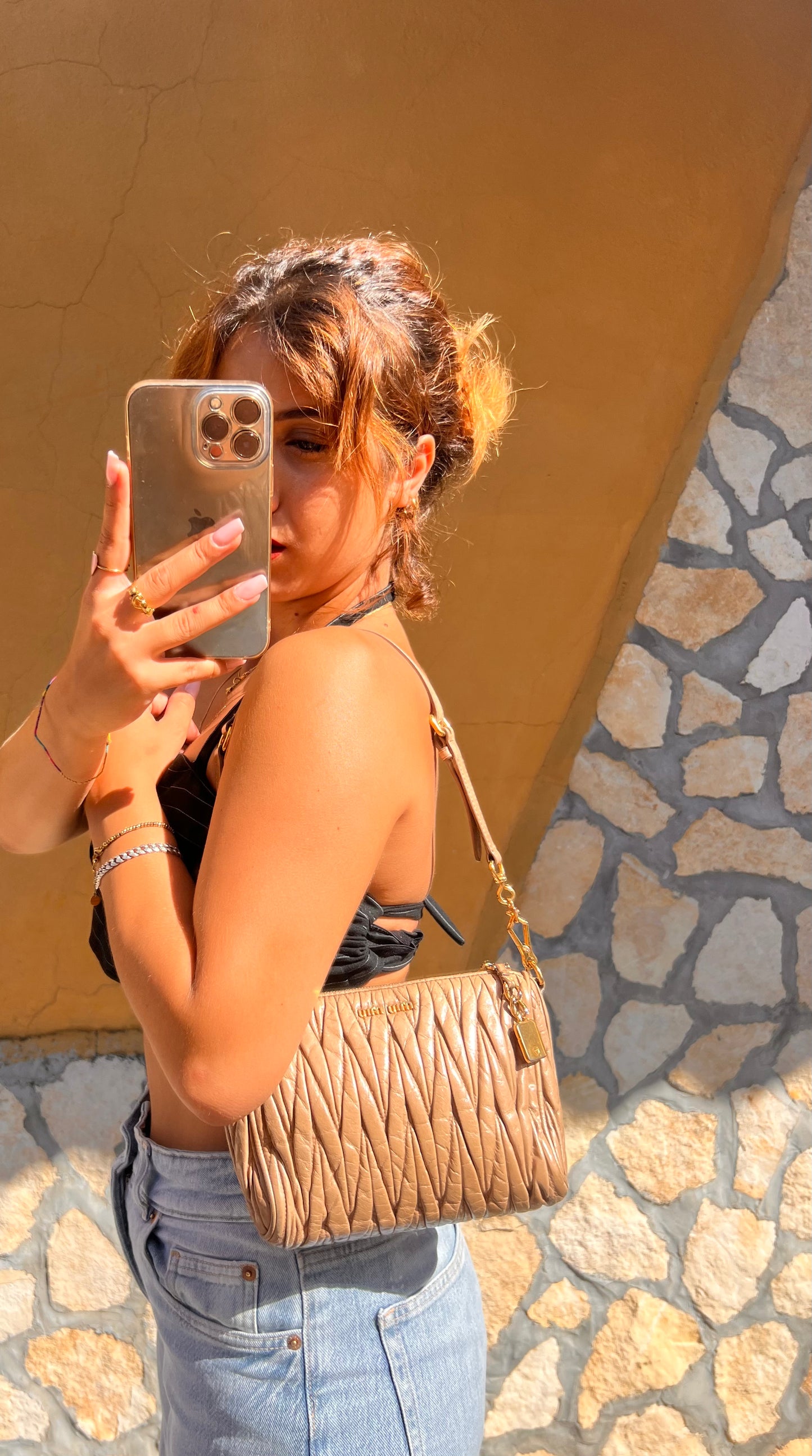 Borsa Miu Miu matelasse