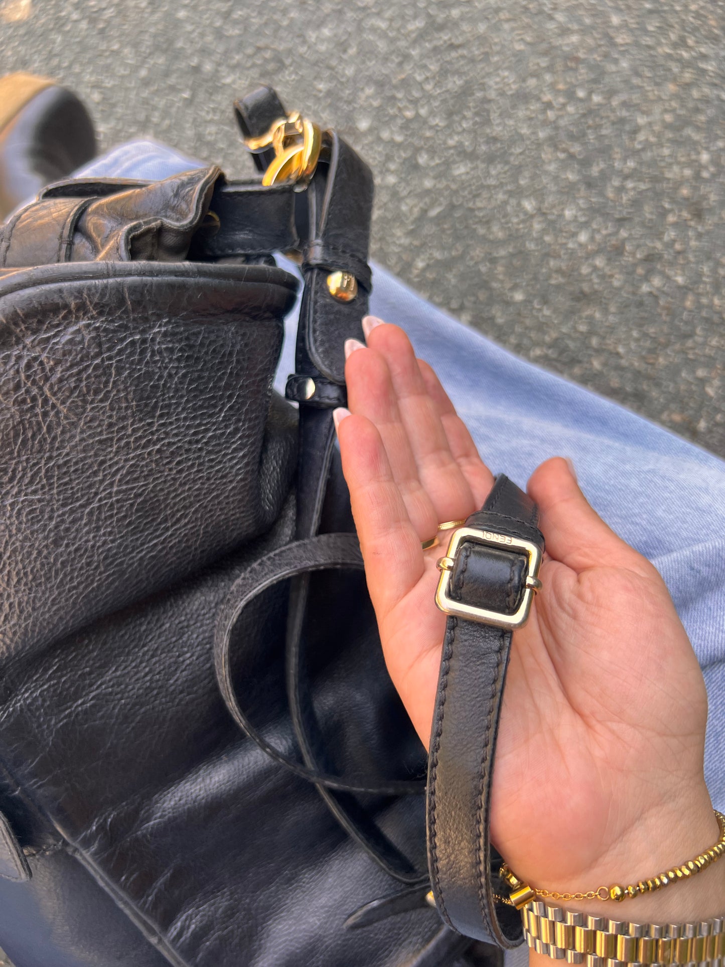 Borsa Fendi vintage postina