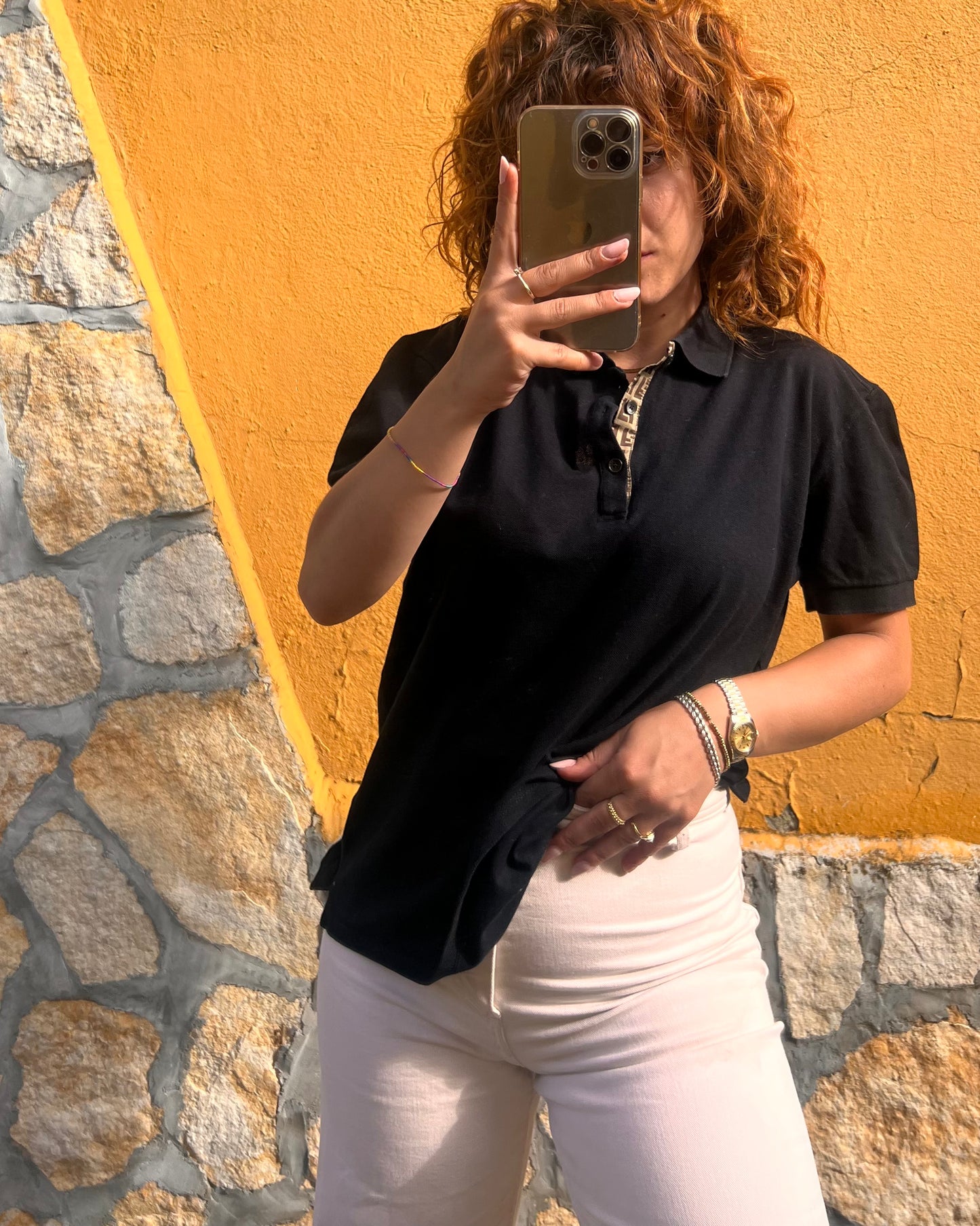 Polo Fendi monogram