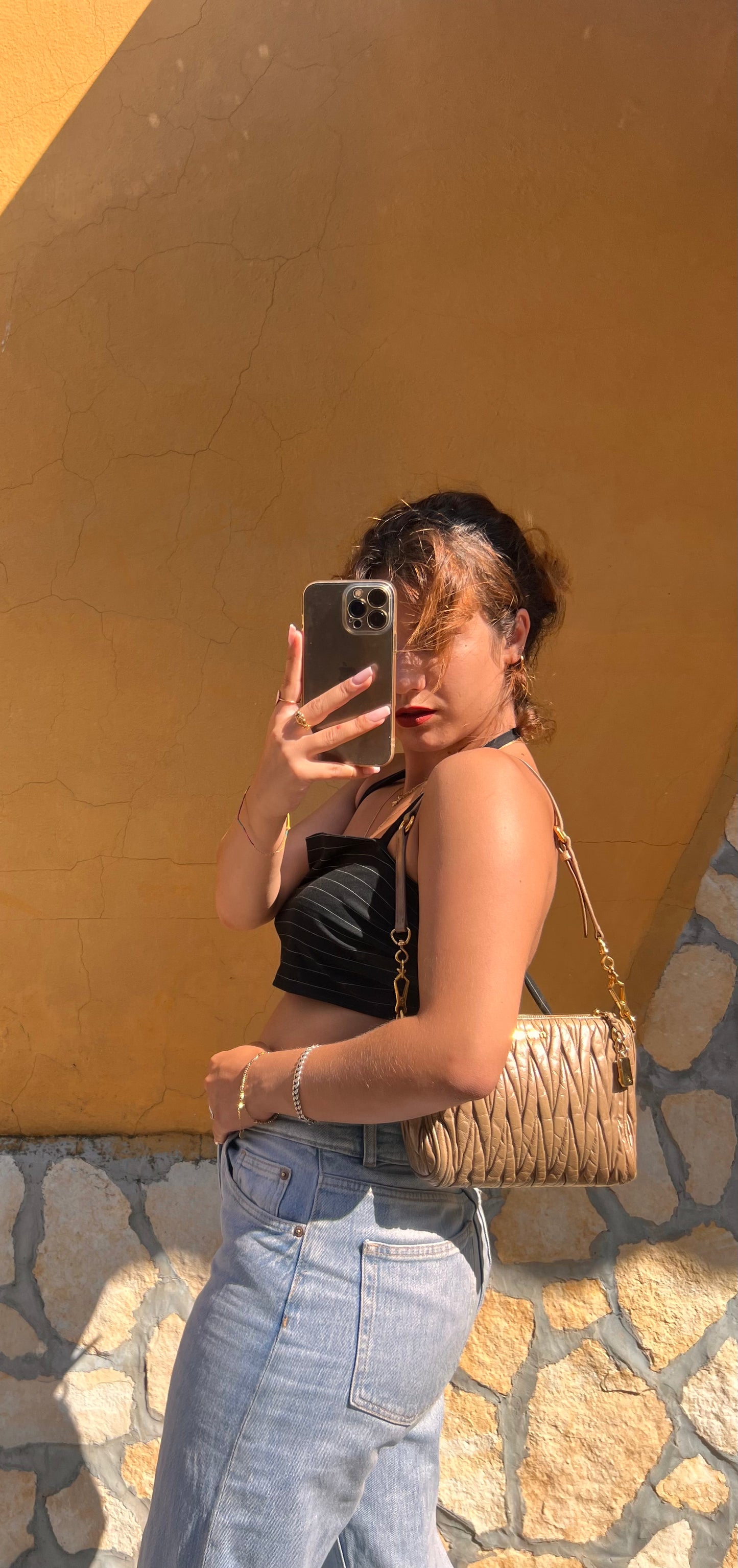 Borsa Miu Miu matelasse