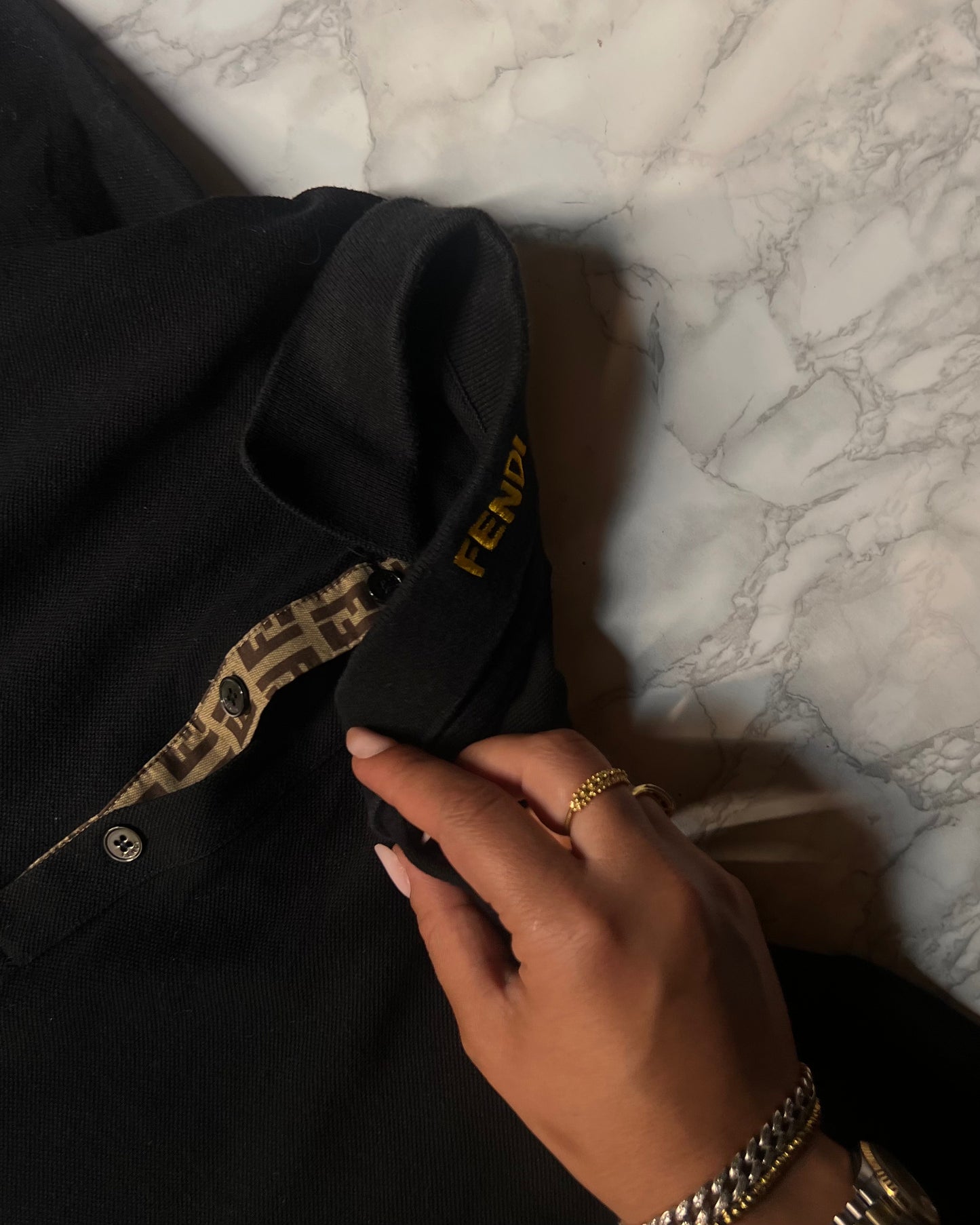 Polo Fendi monogram