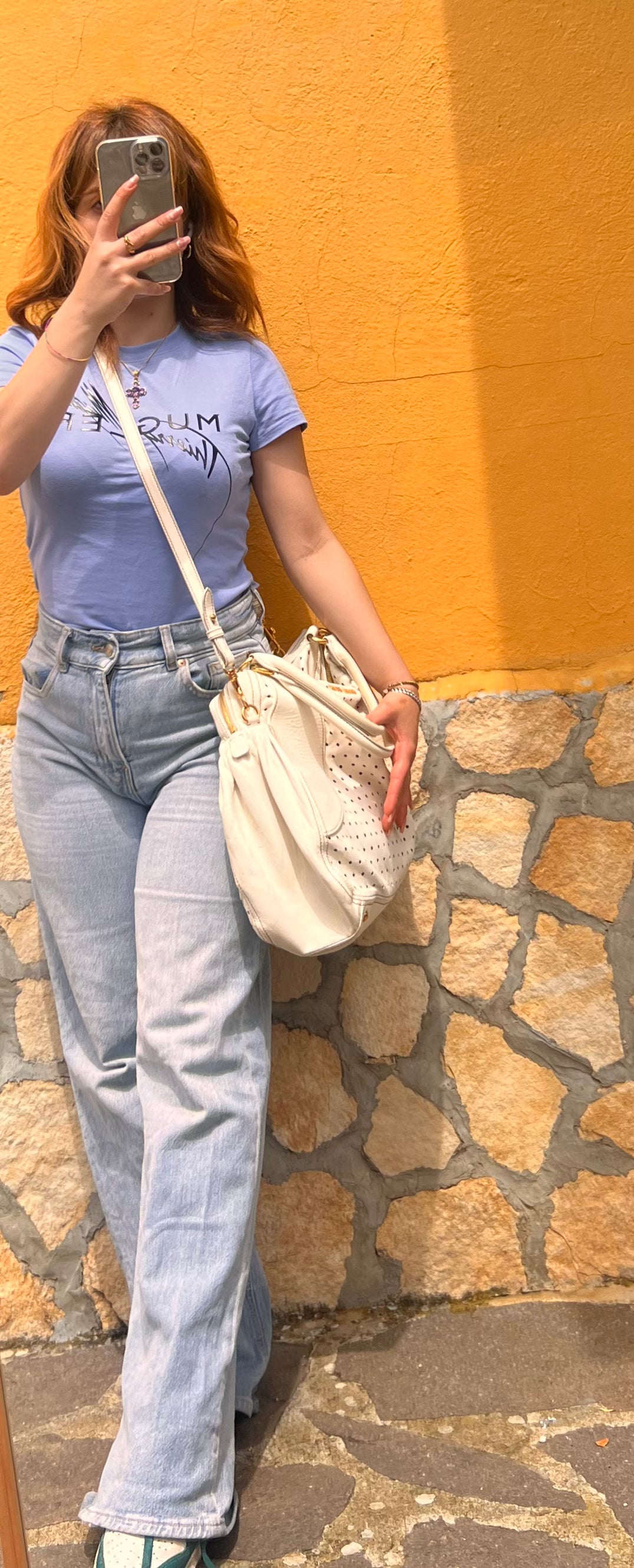 Maxi borsa Miu Miu