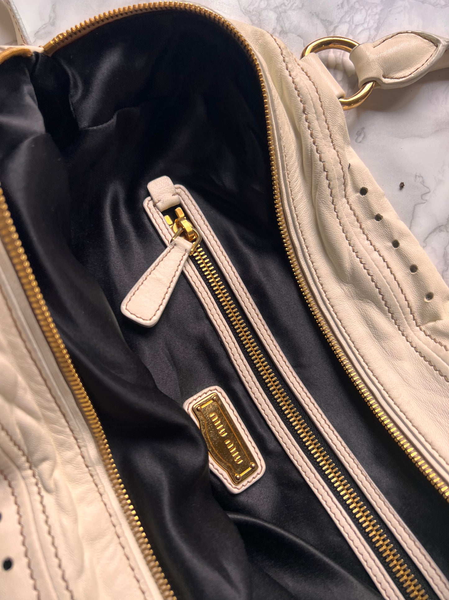 Maxi borsa Miu Miu