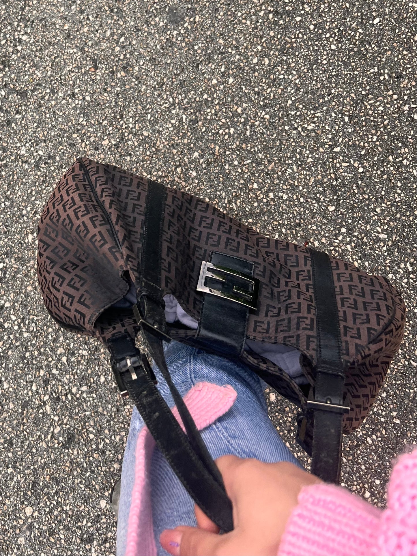 Borsa Fendi zucchino
