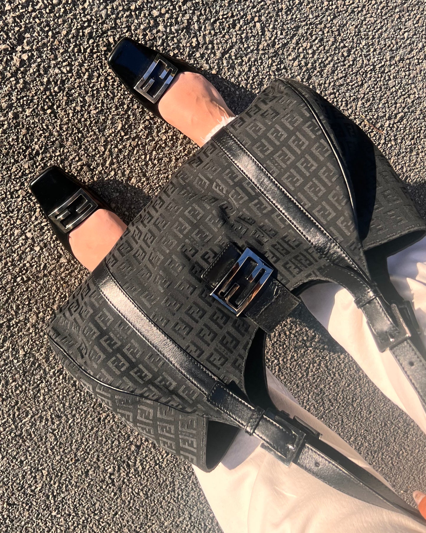 Borsa Fendi zucchino