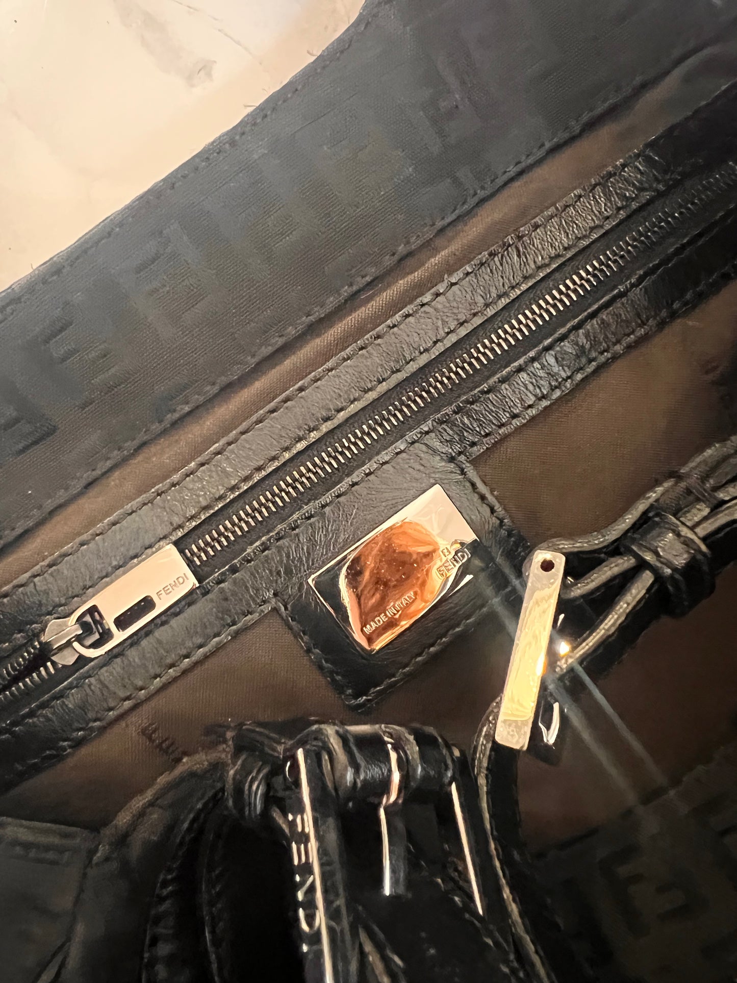 Borsa Fendi zucchino