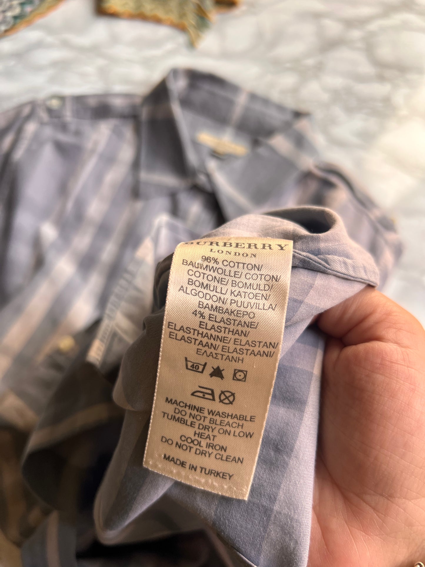 Camicia Burberry