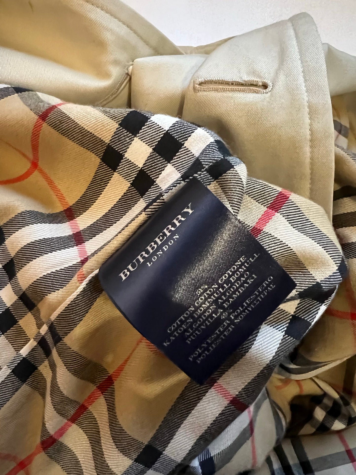 Trench burberry