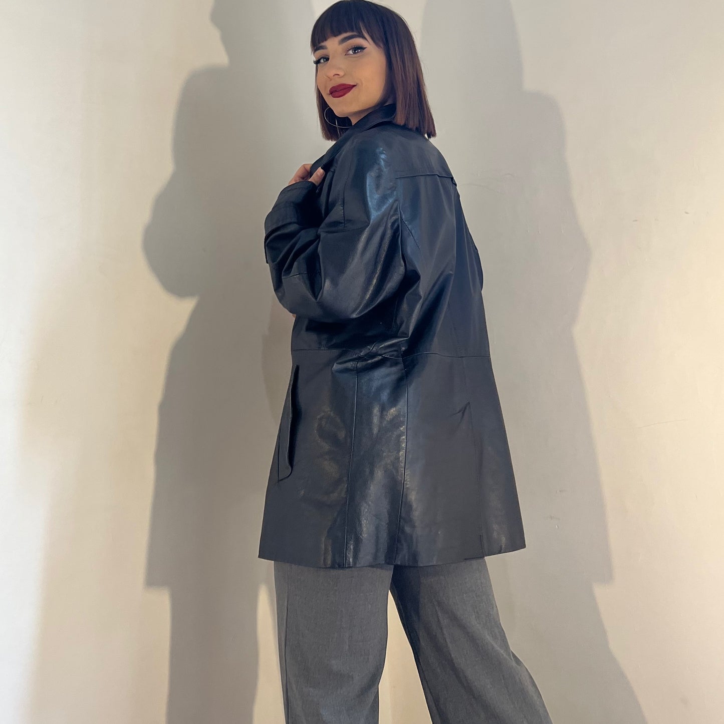 Giacca in pelle