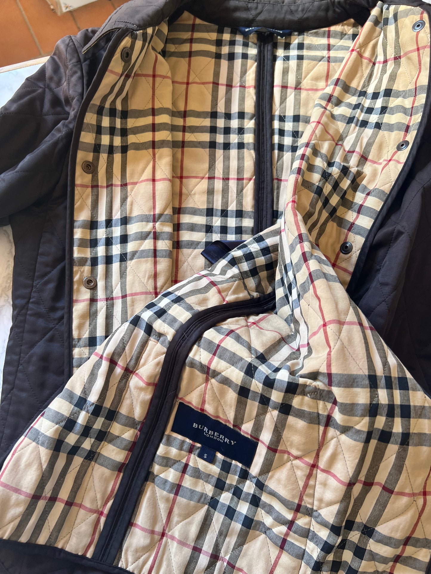 Giacca trapuntata Burberry