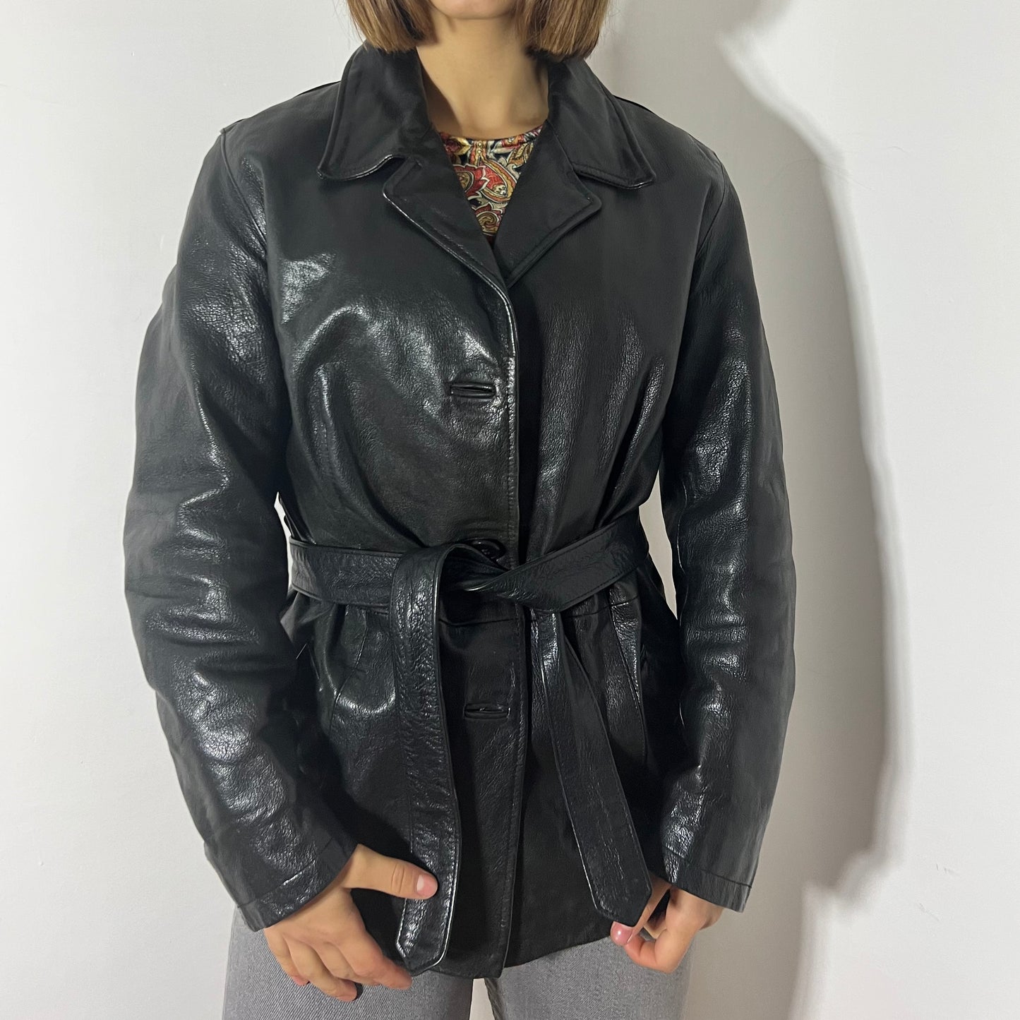 Giacca in vera pelle