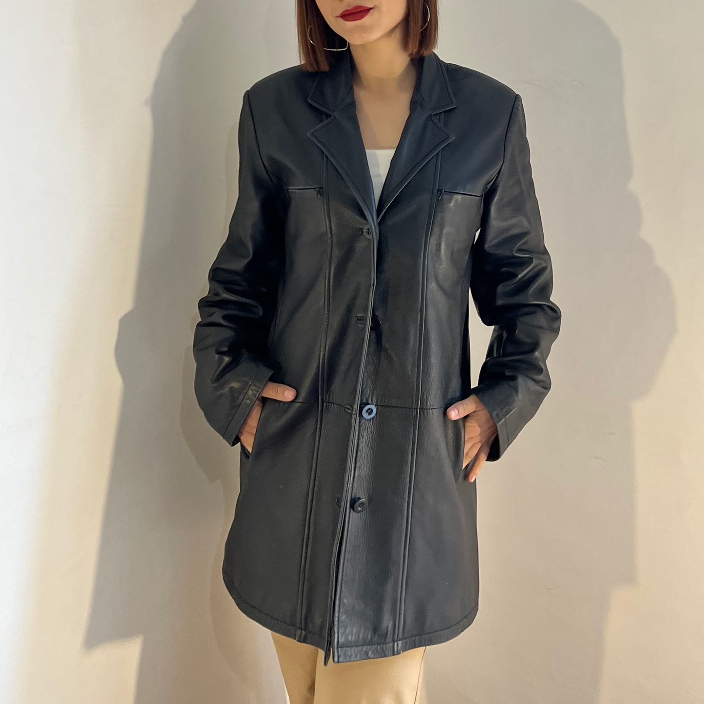 Giacca in pelle