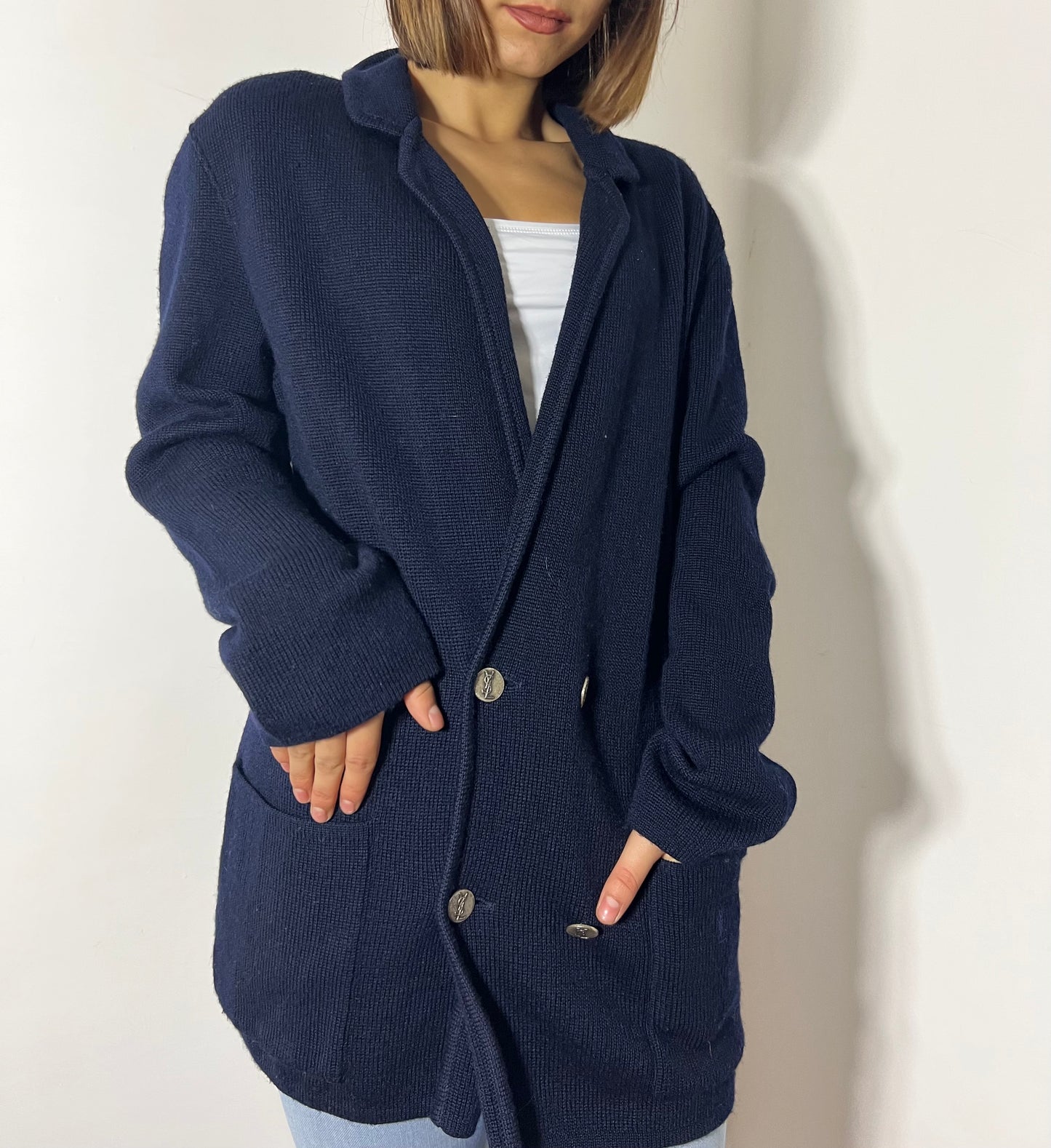 Maxi cardigan Yves Saint Laurent vintage