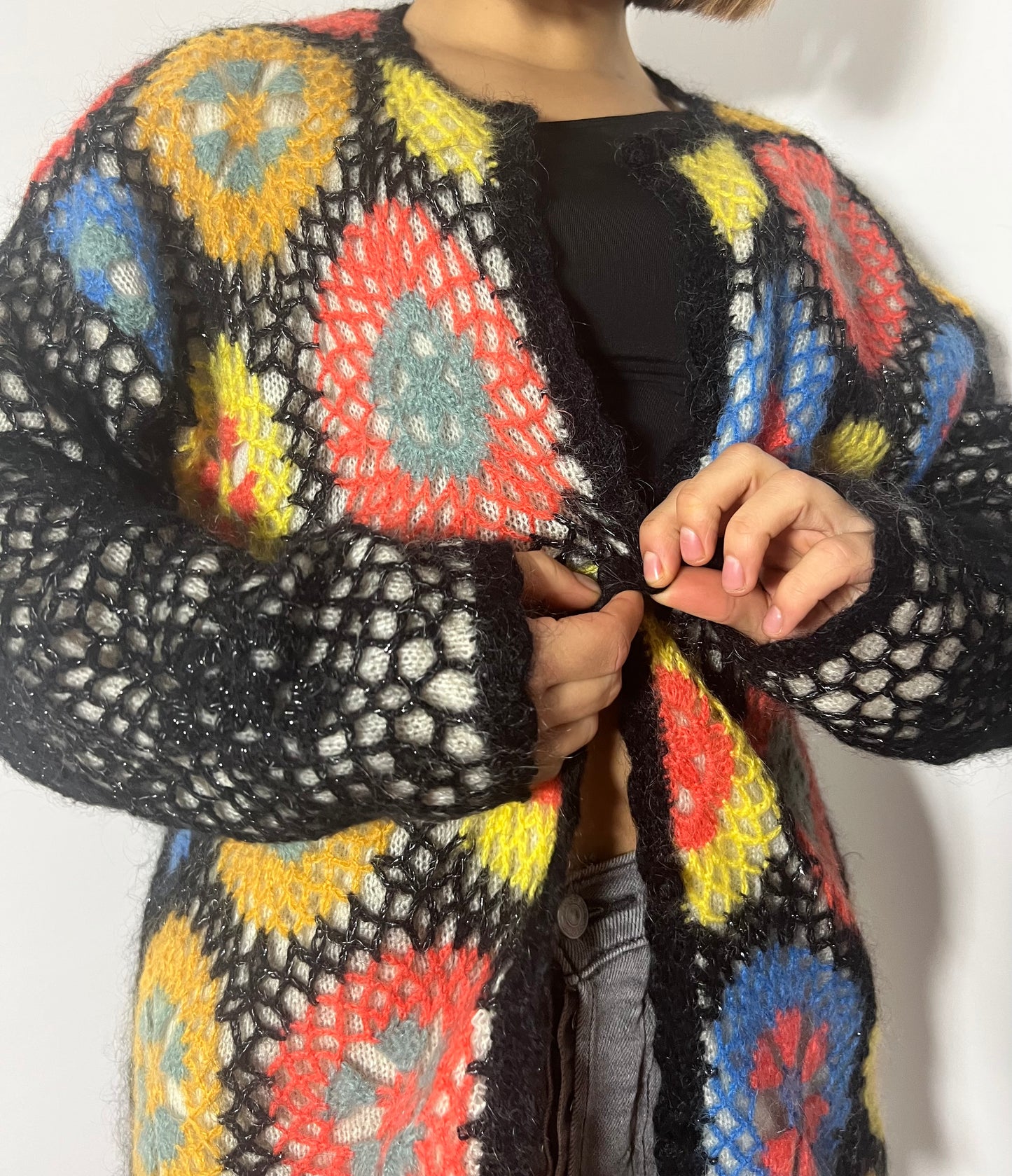 Maxi Cardigan sartoriale