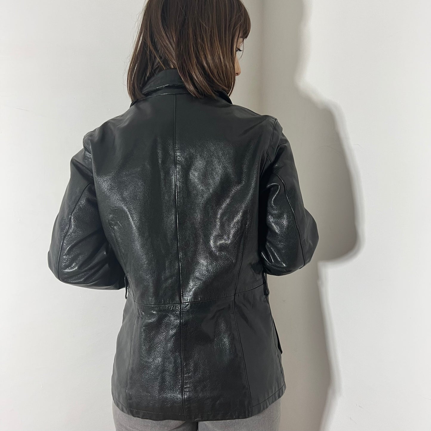 Giacca in vera pelle
