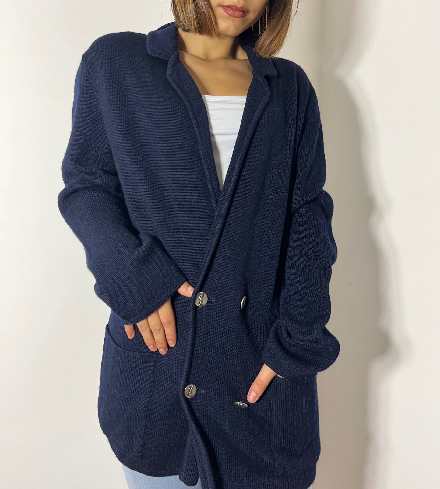 Maxi cardigan Yves Saint Laurent vintage