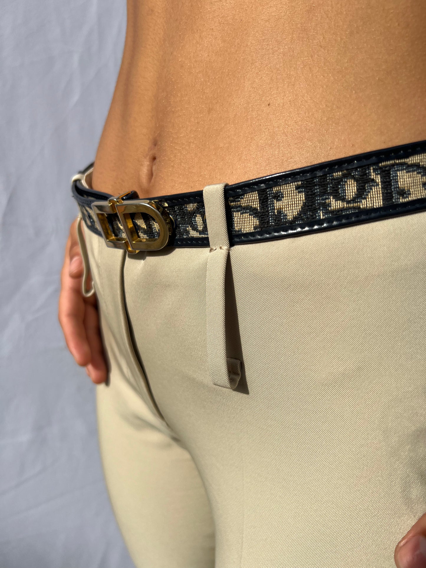 Cintura Dior monogram